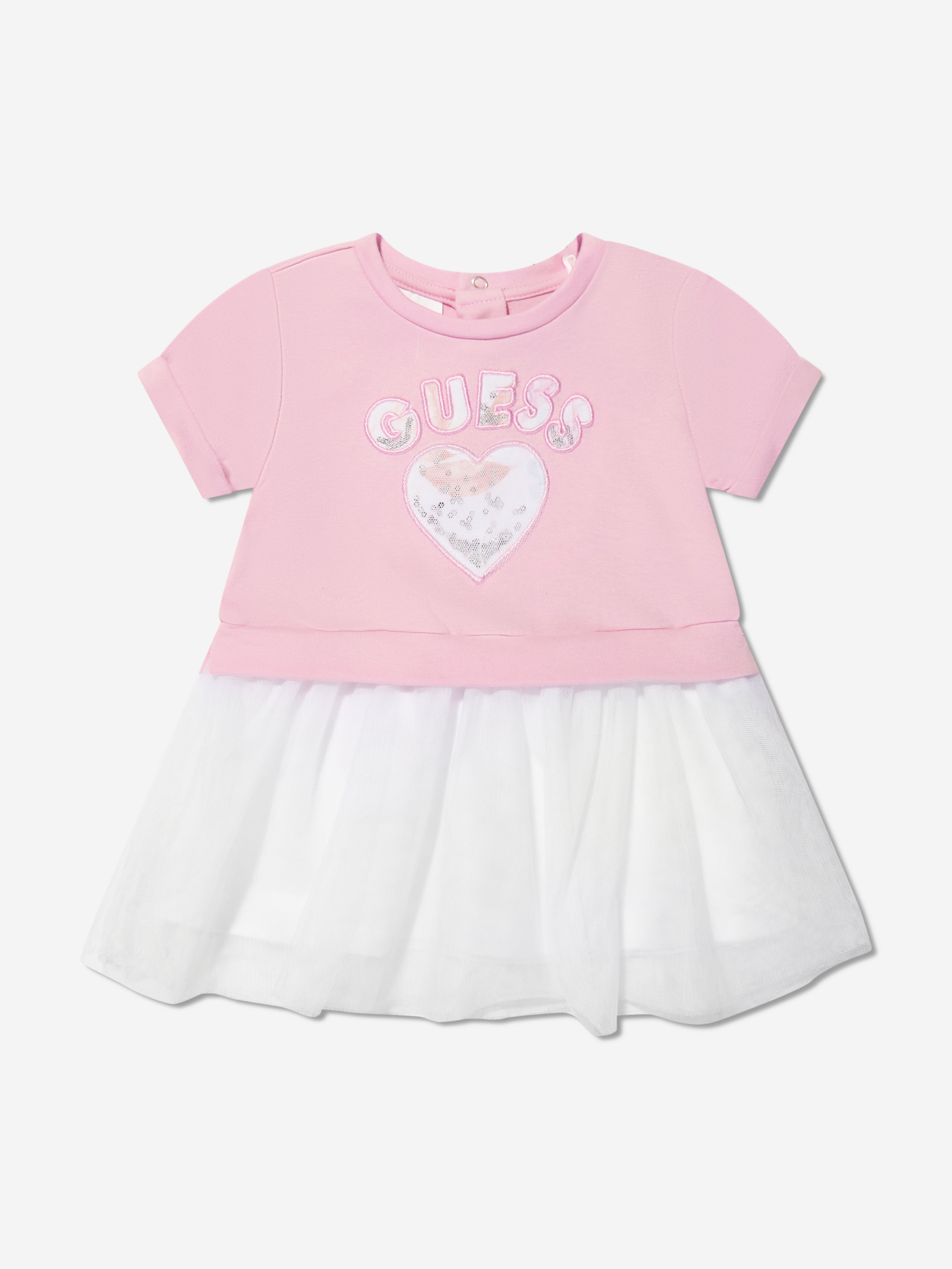 Guess Baby Girls T-Shirt And Leggings Set in Lilac