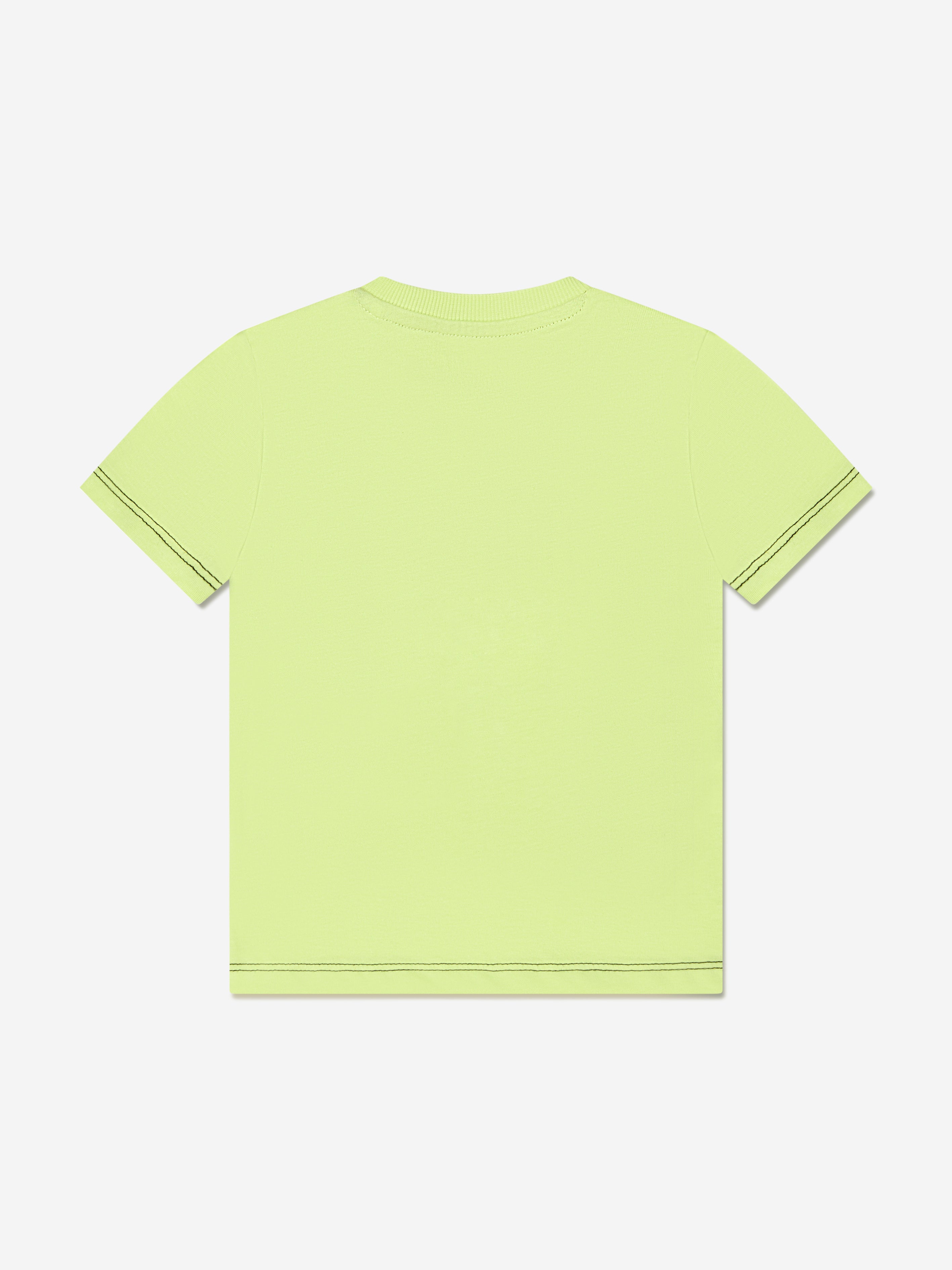 Guess Boys Logo T-Shirt in Lime