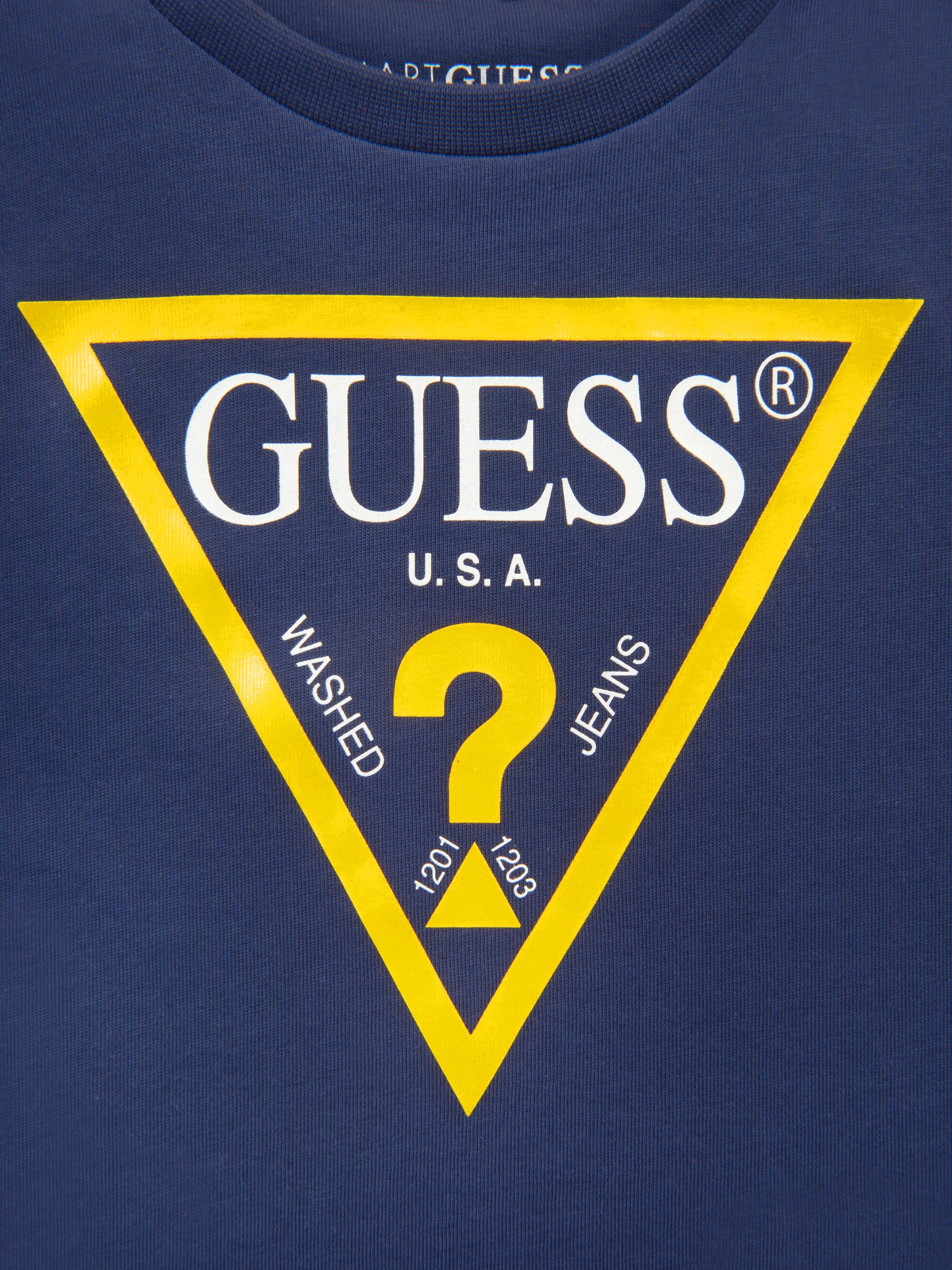 Guess Boys Logo Print T-Shirt