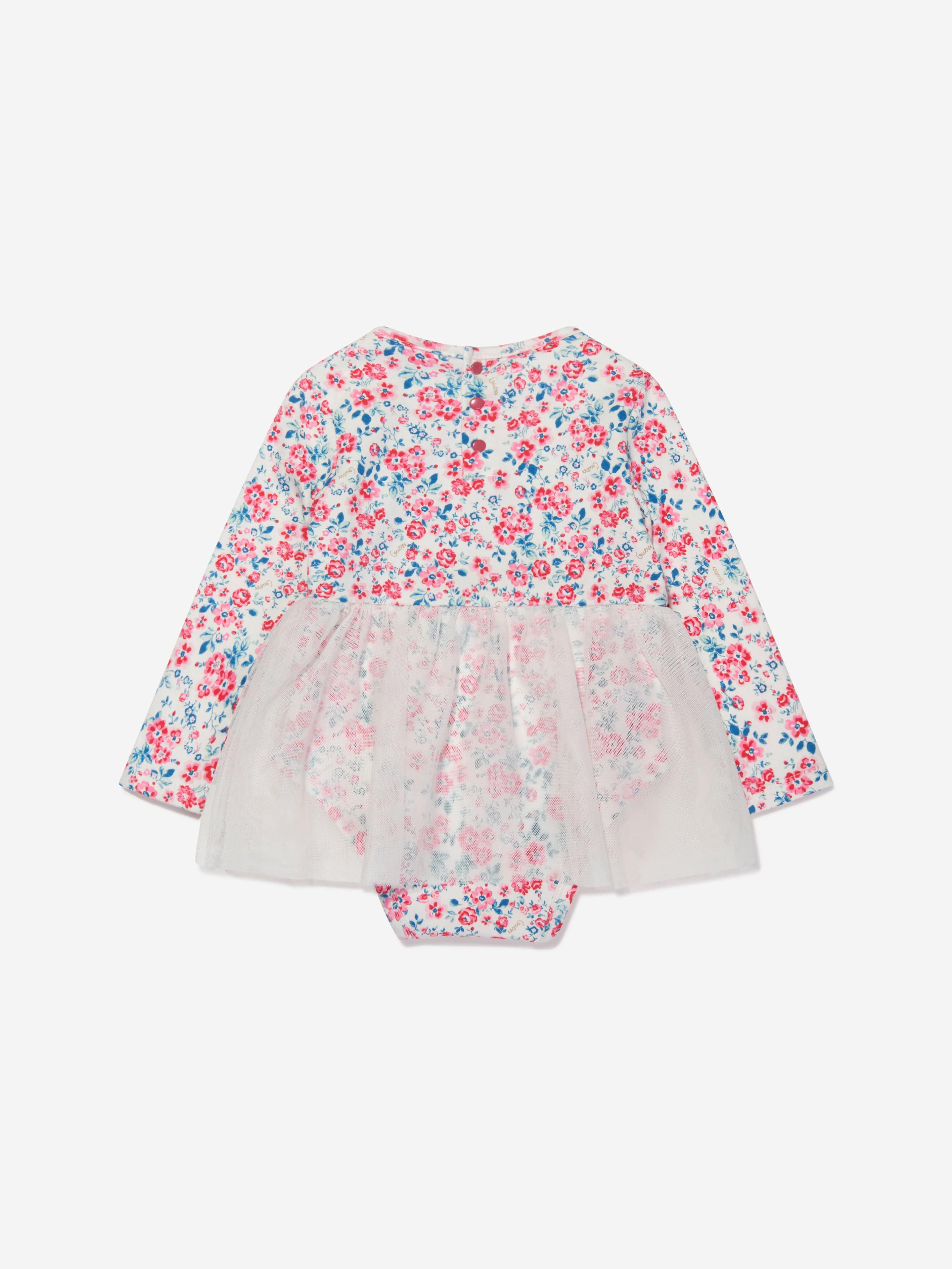 Guess Baby Girls Floral Print Bodysuit Dress