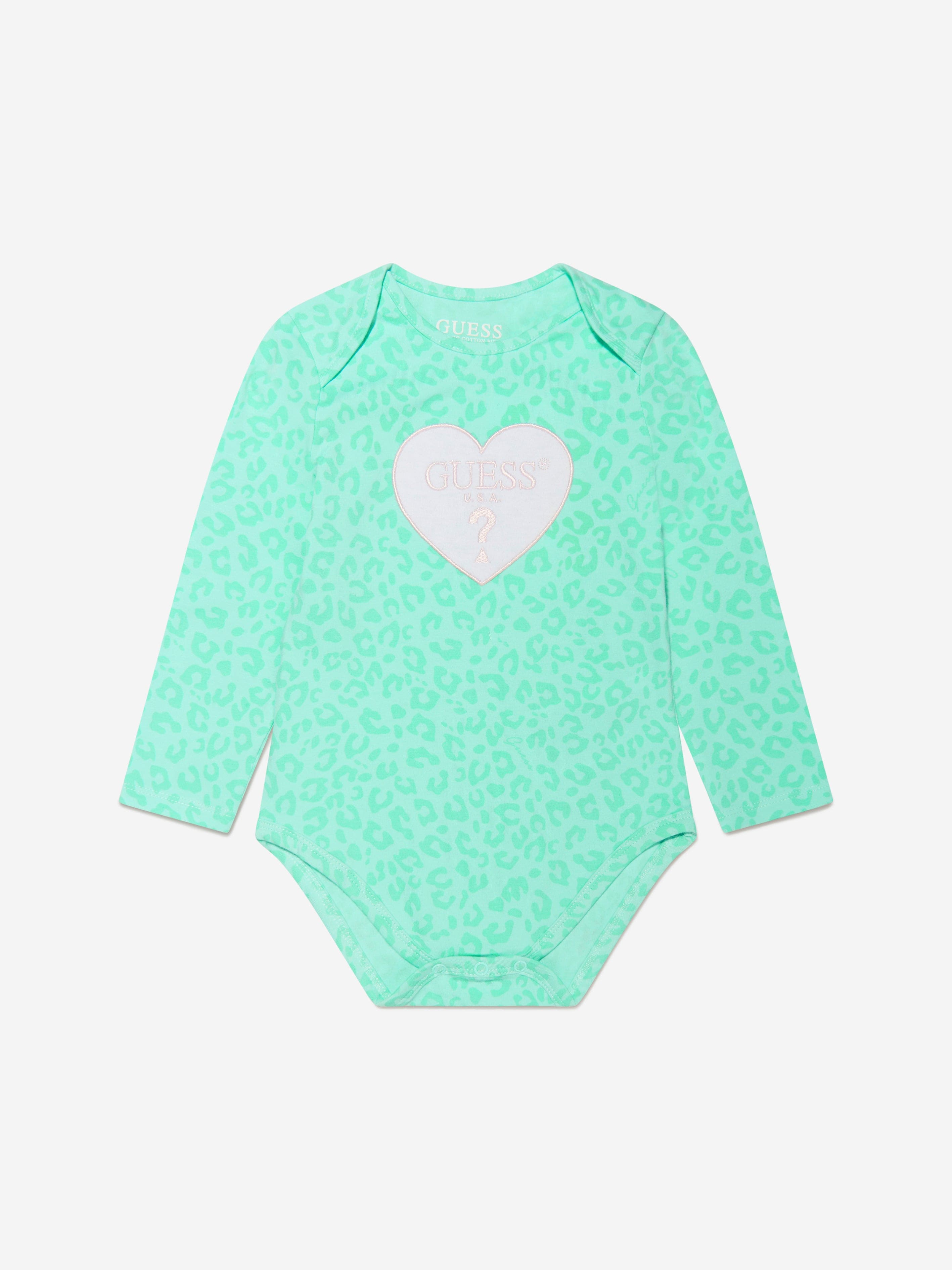 Guess Baby Girls Reversible Bodysuit Set (2 Piece)