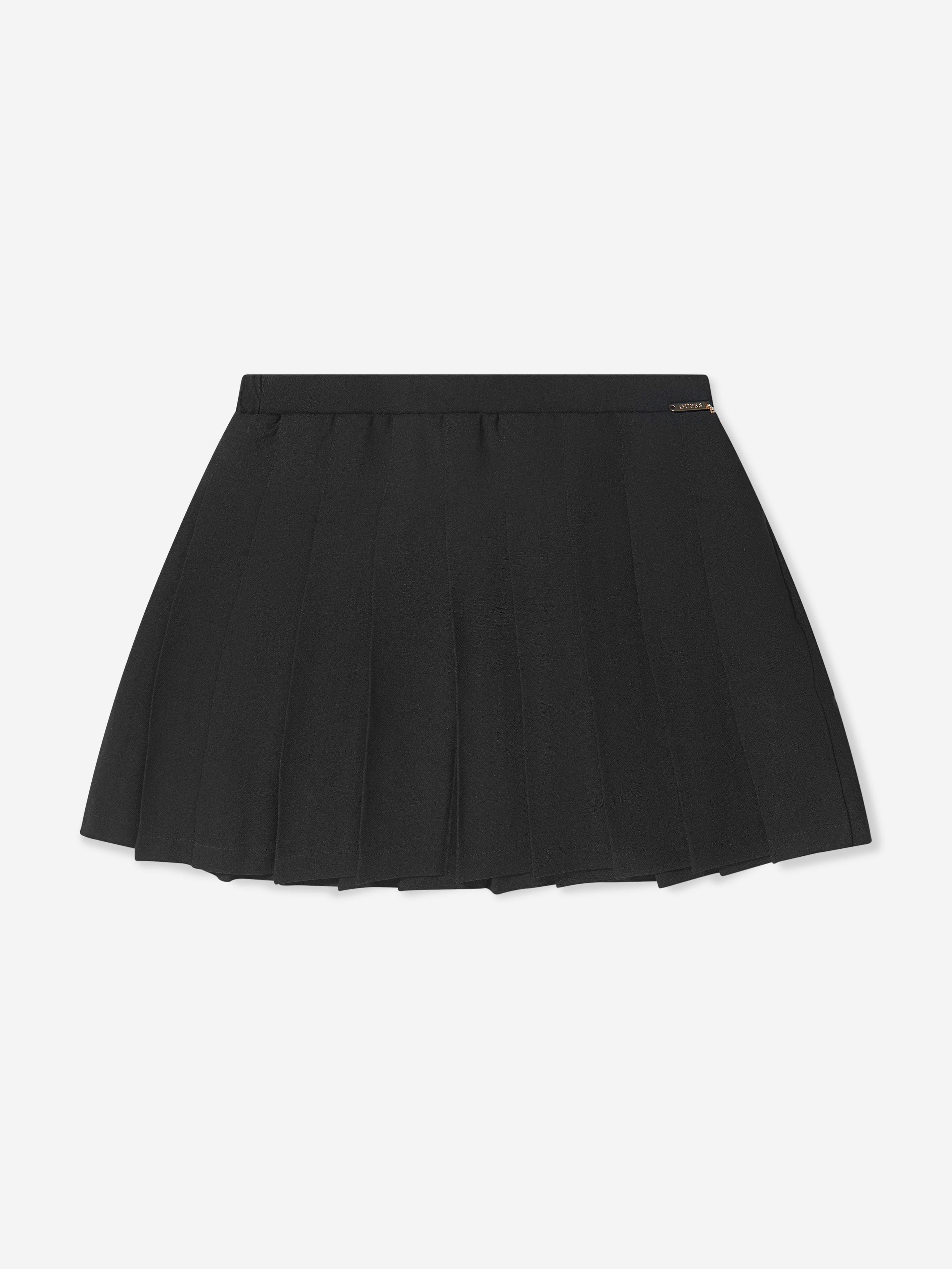 Guess Girls Pleated Mini Skirt