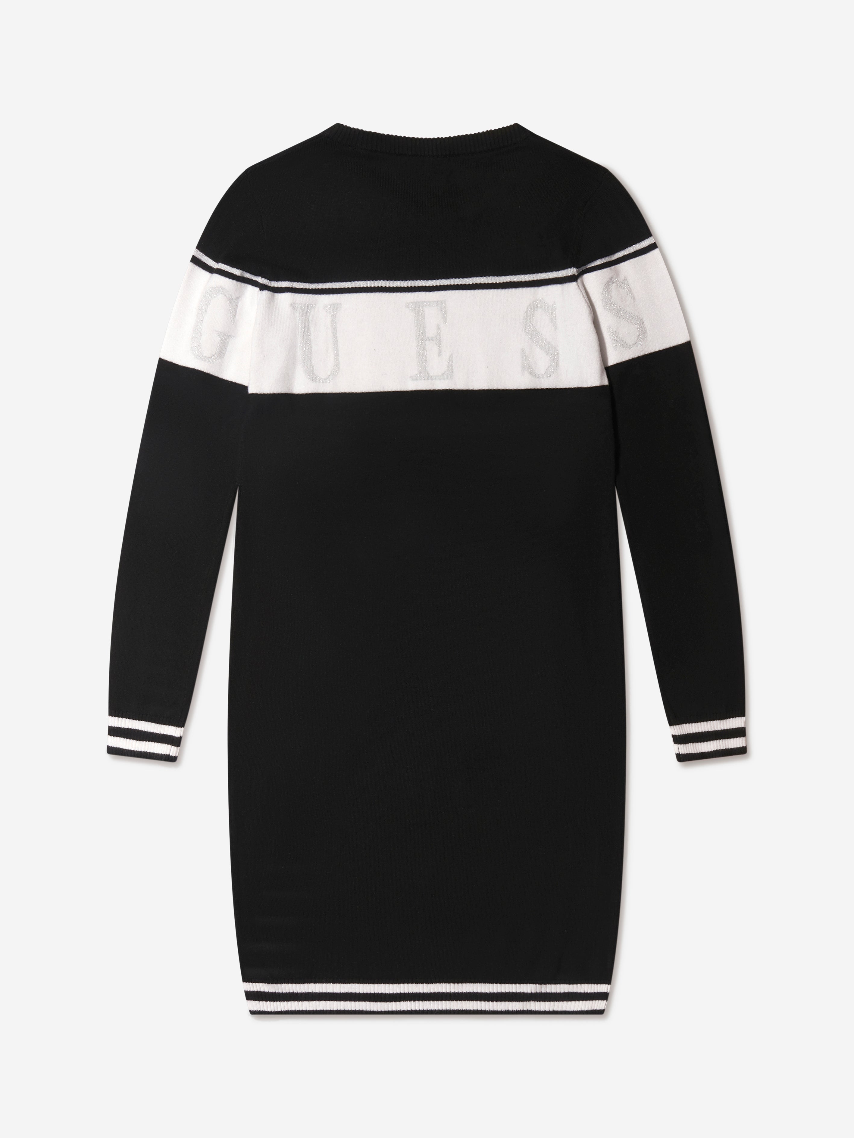 Guess Girls Long Sleeve Sweater Dress