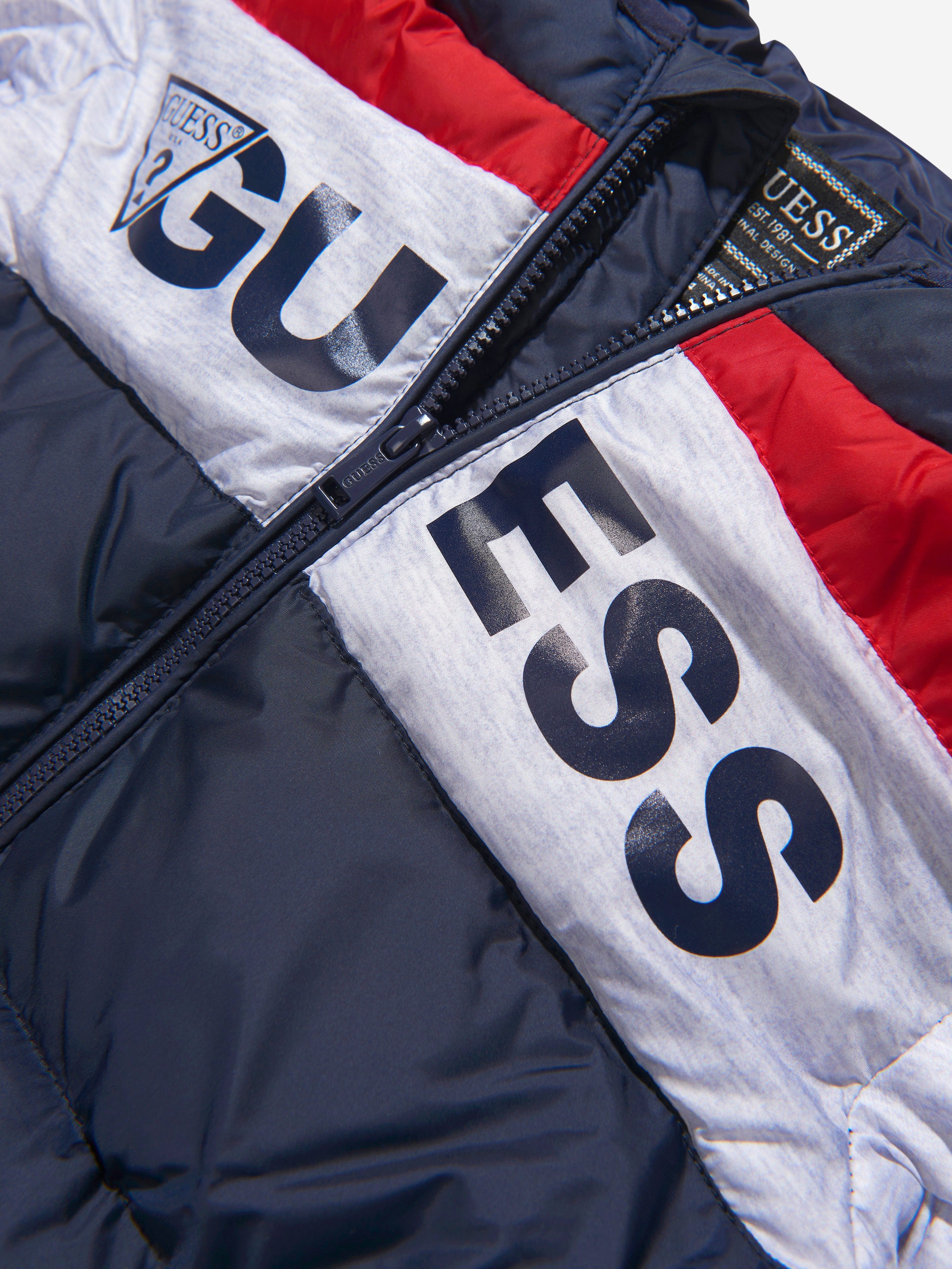 Guess Boys Padded Jacket With Hood