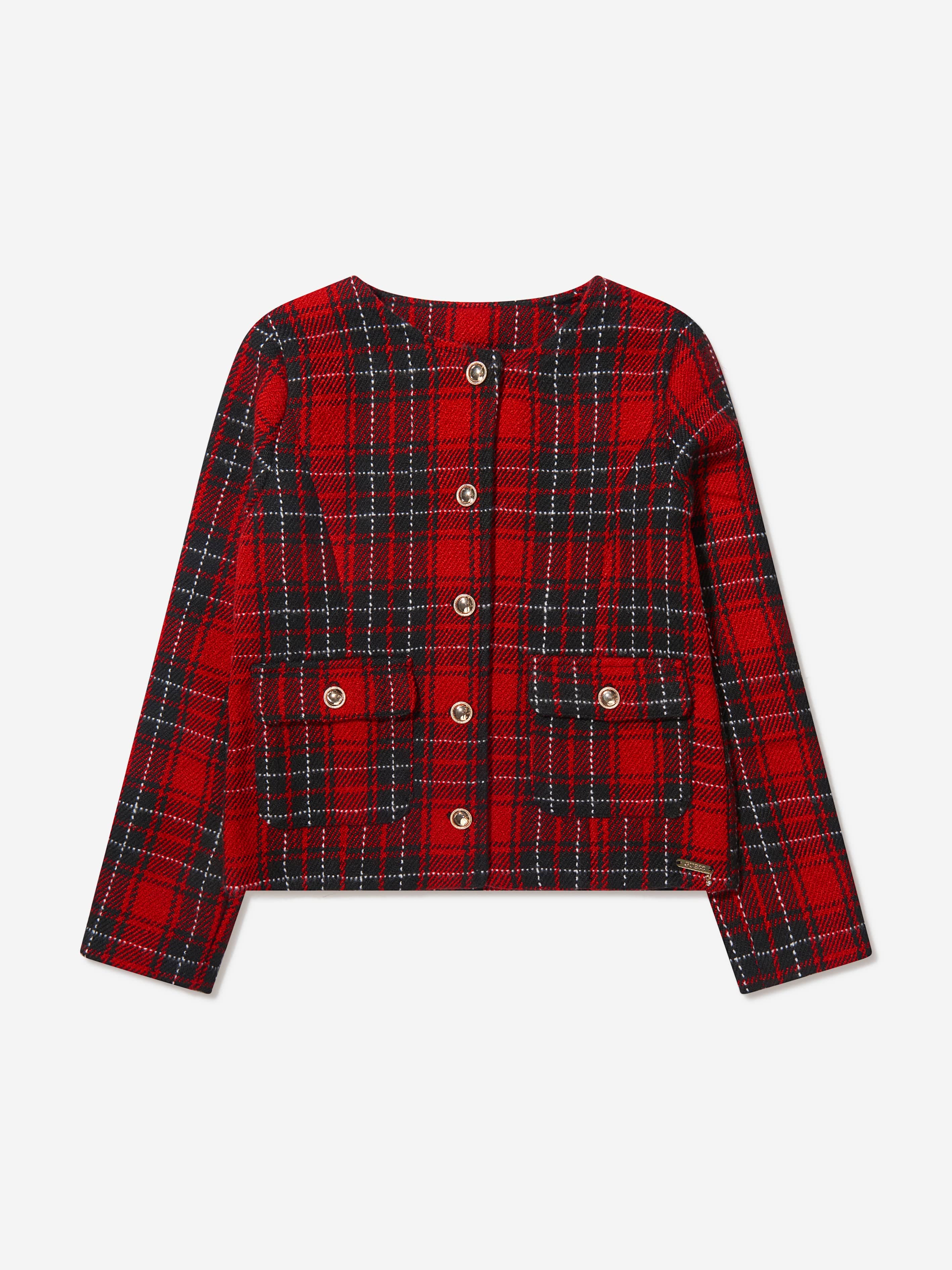 Guess Girls Tartan Jacket