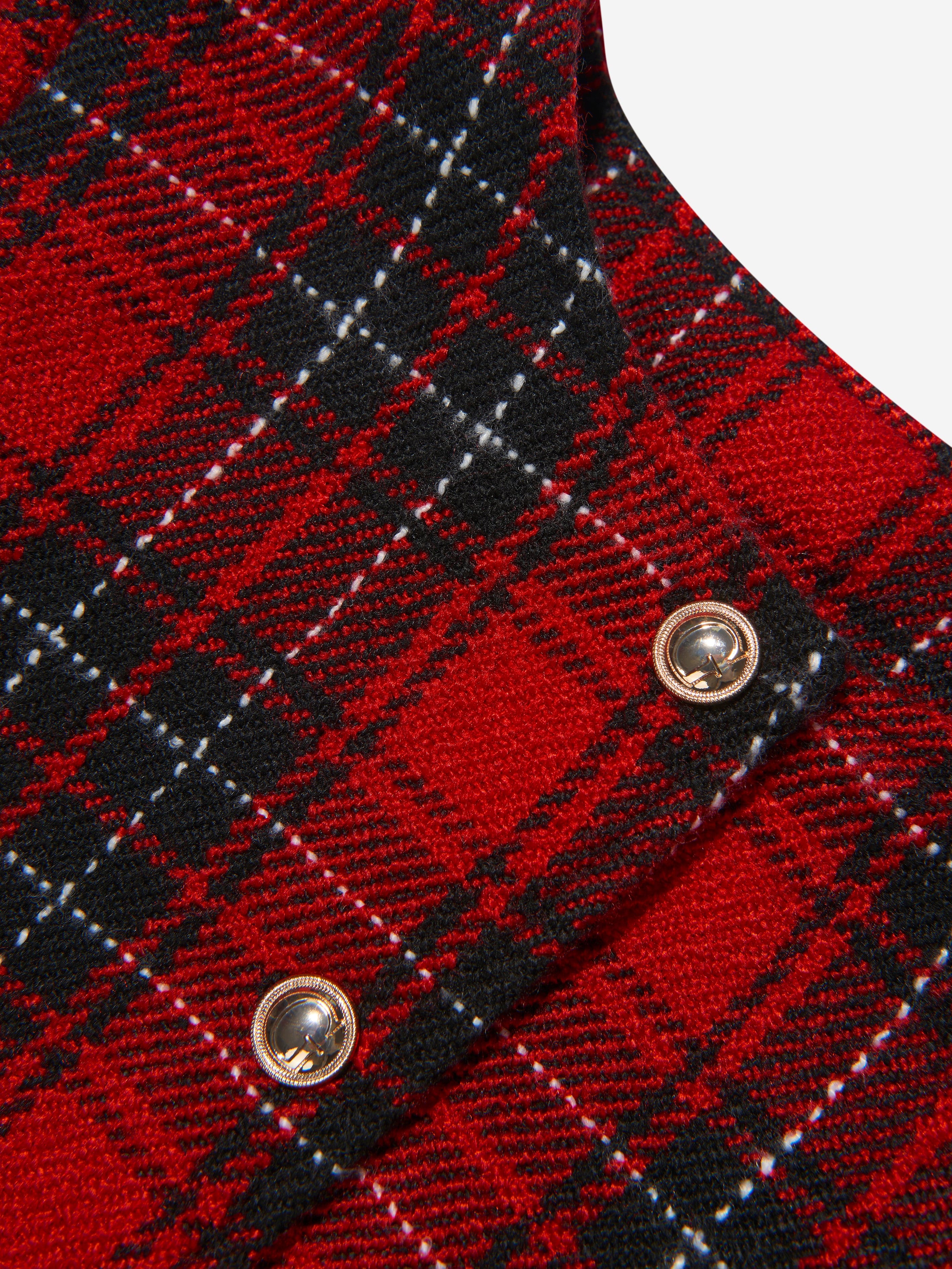 Guess Girls Tartan Jacket