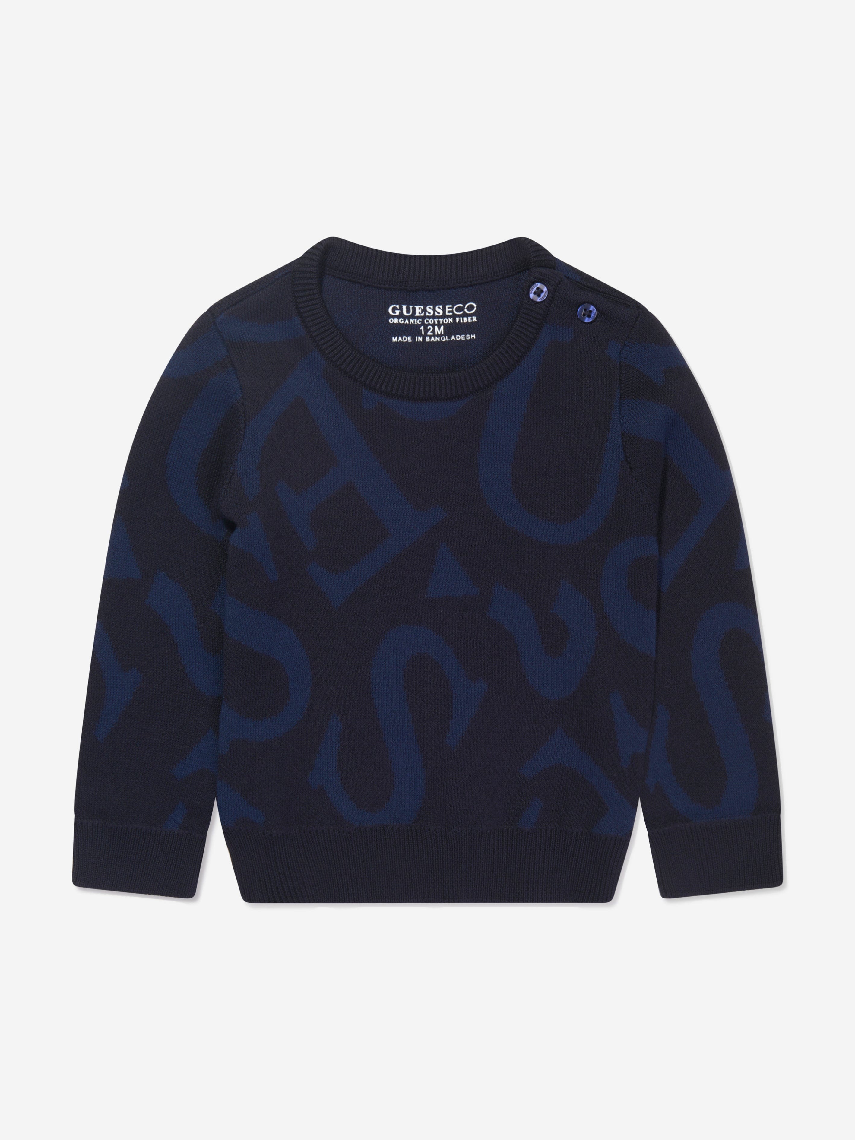 Guess Baby Boys Logo Print Sweatshirt