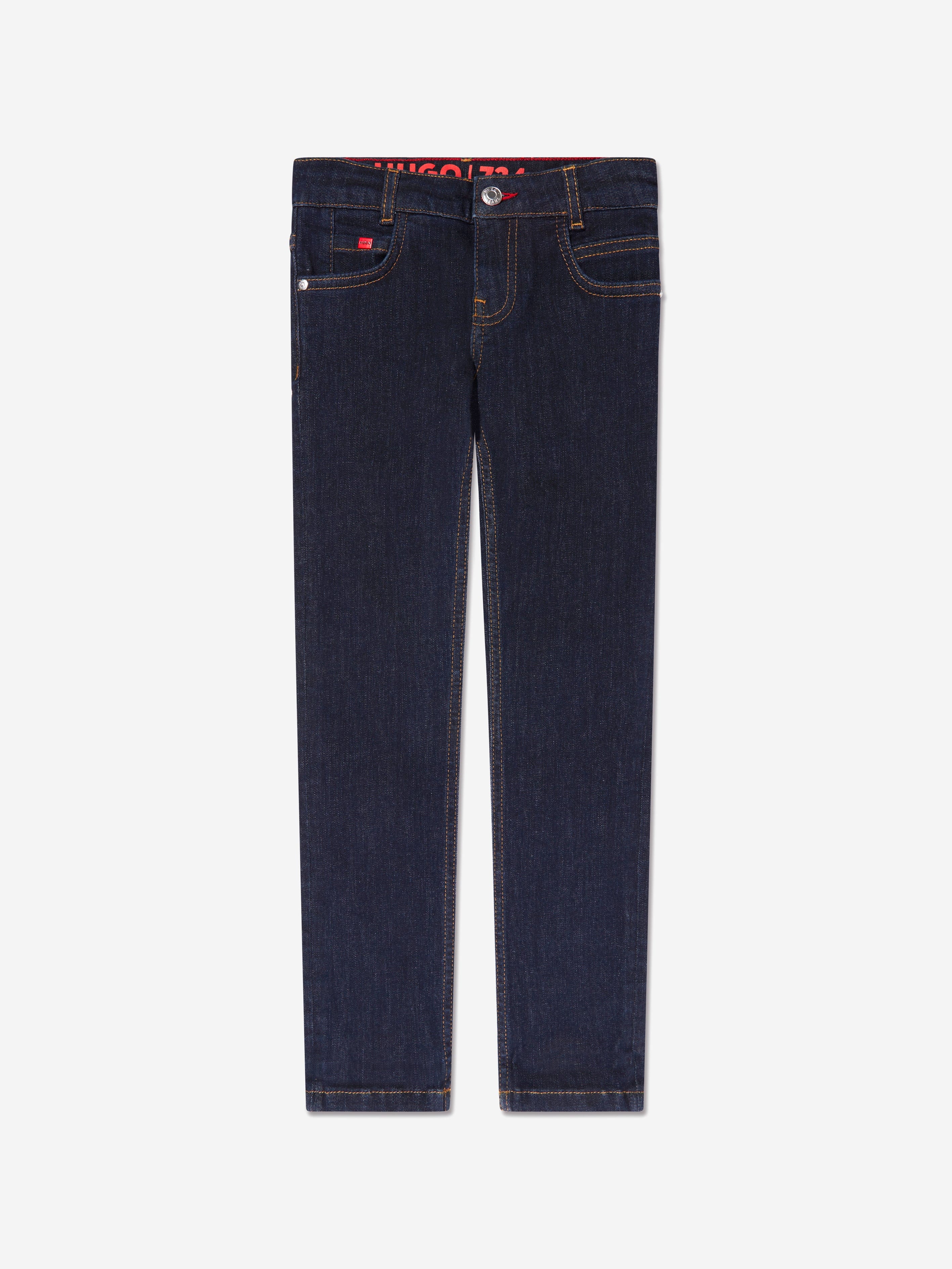 Hugo Boys Skinny Fit Jeans in Blue