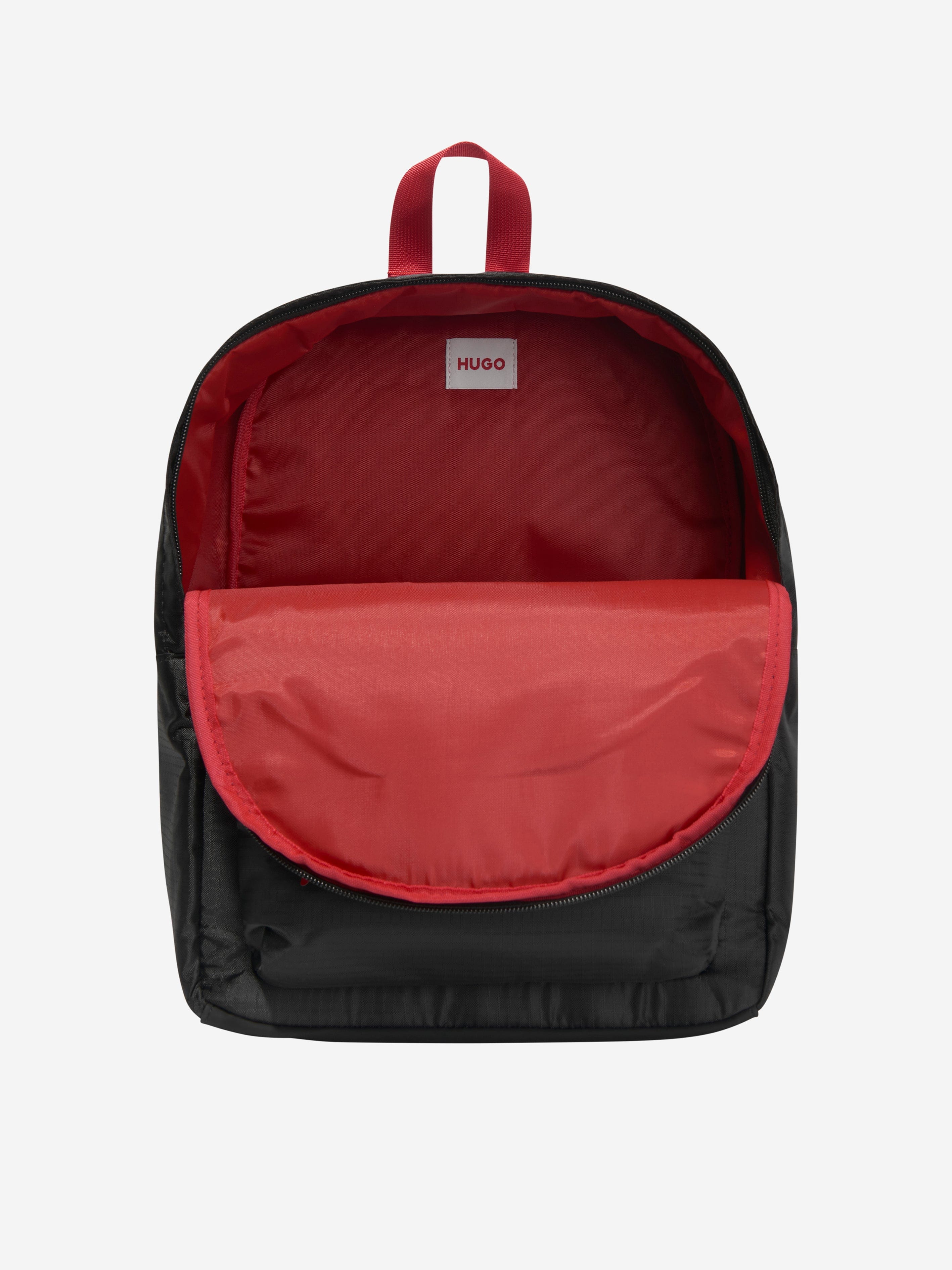 Hugo Kids Logo Backpack in Black