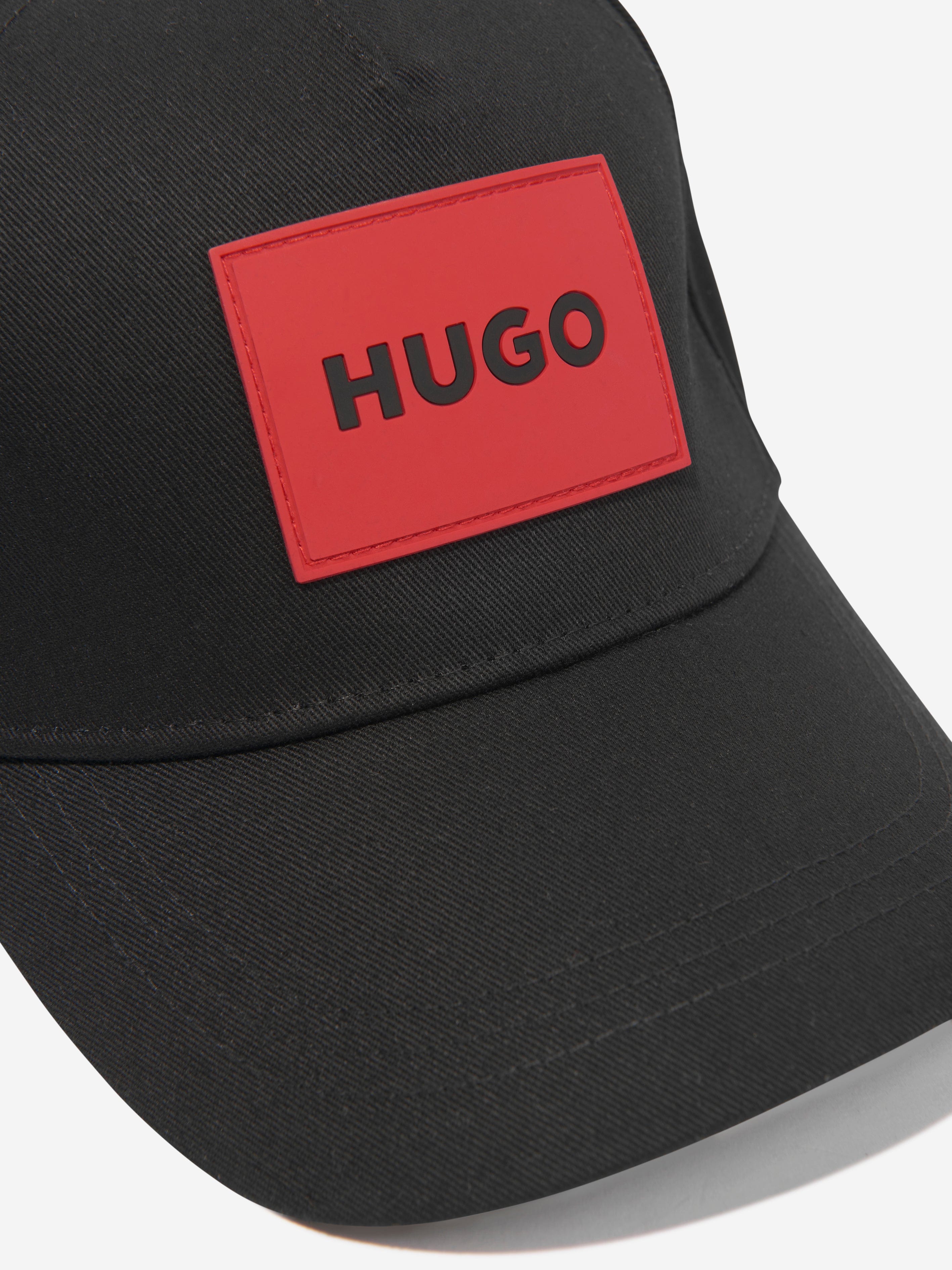 Hugo Kids Logo Cap in Black