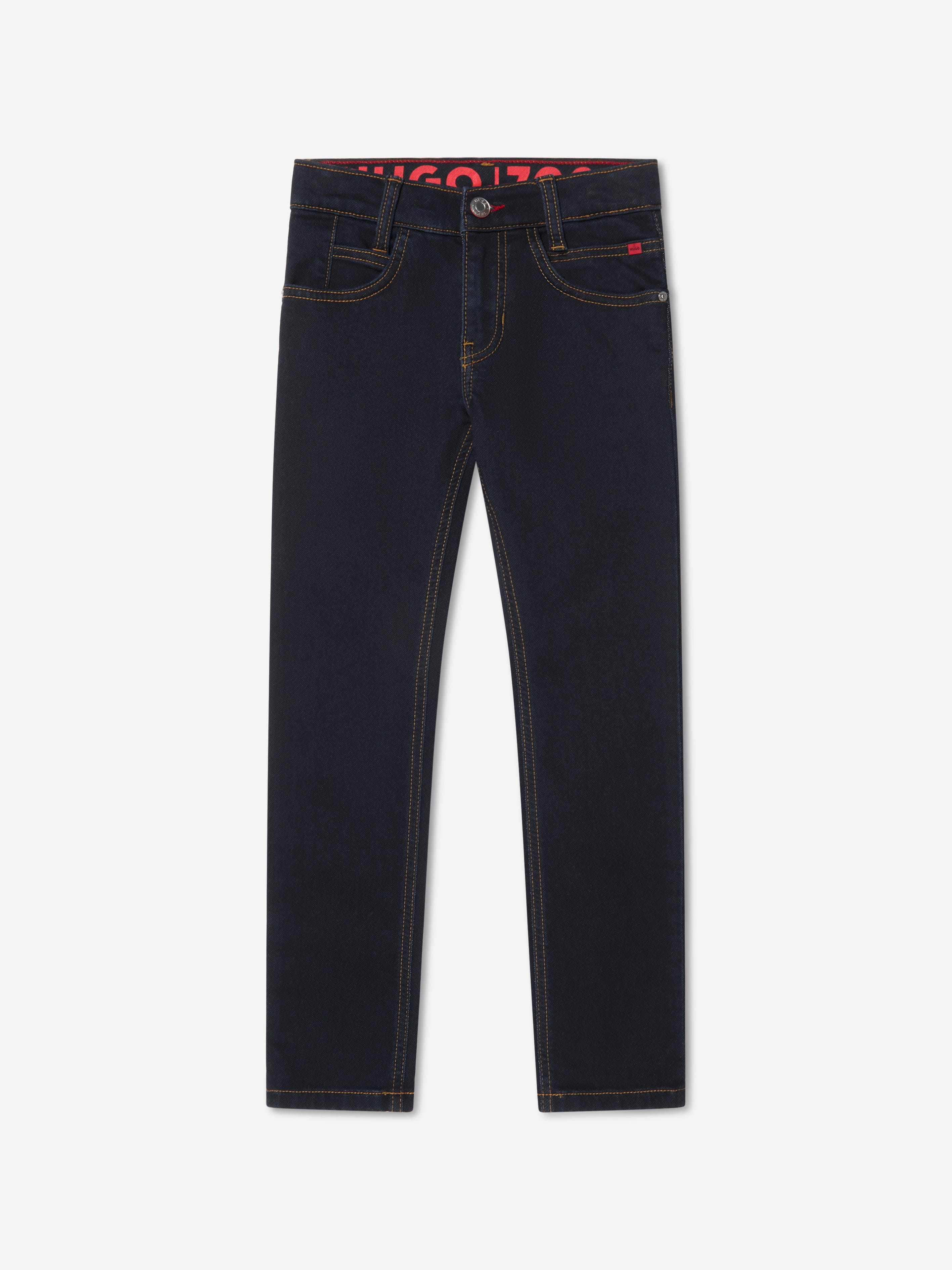 Hugo Boys Slim Fit Denim Jeans in Blue