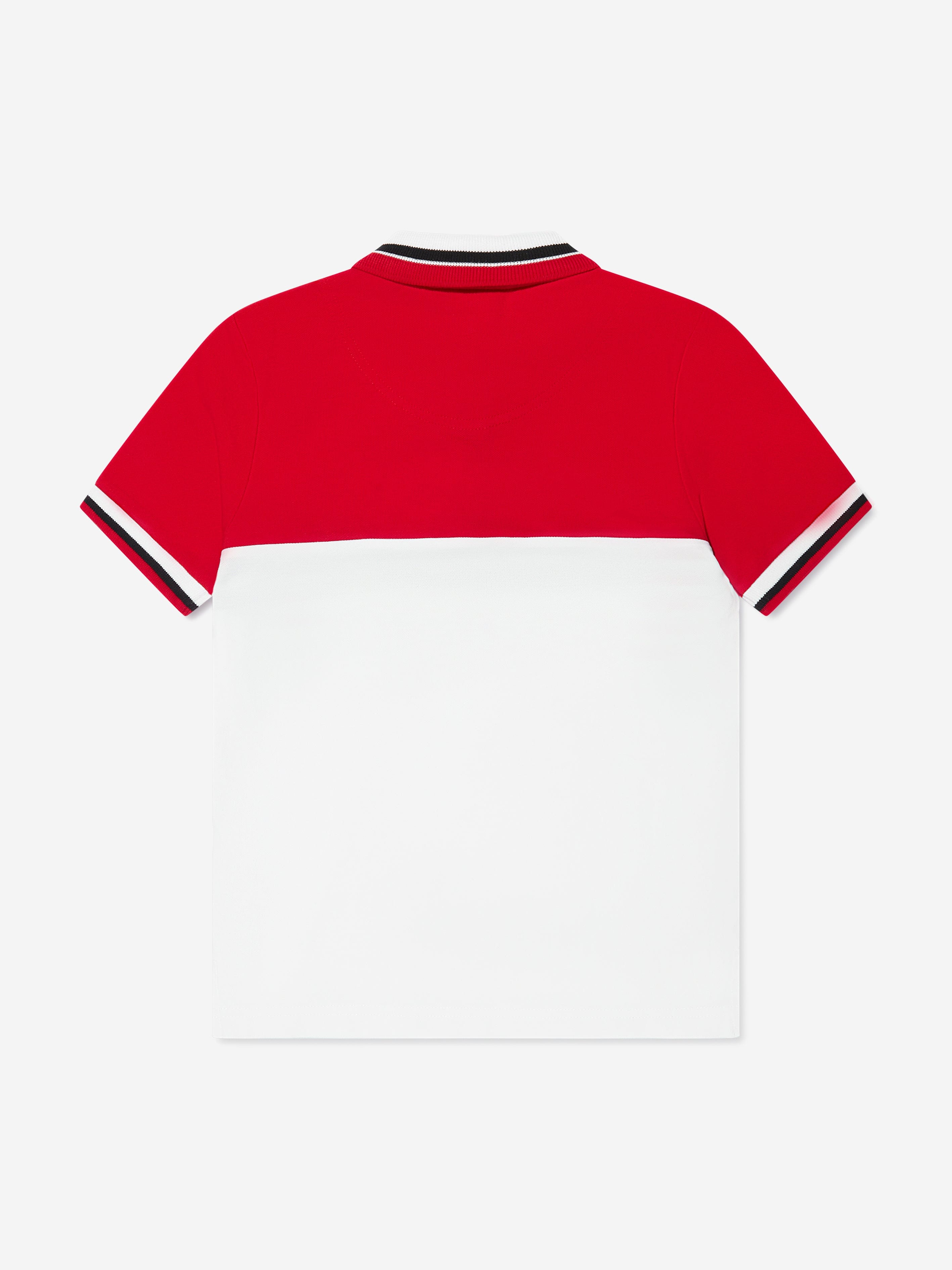 Hugo Boys Racing Polo Shirt in Red