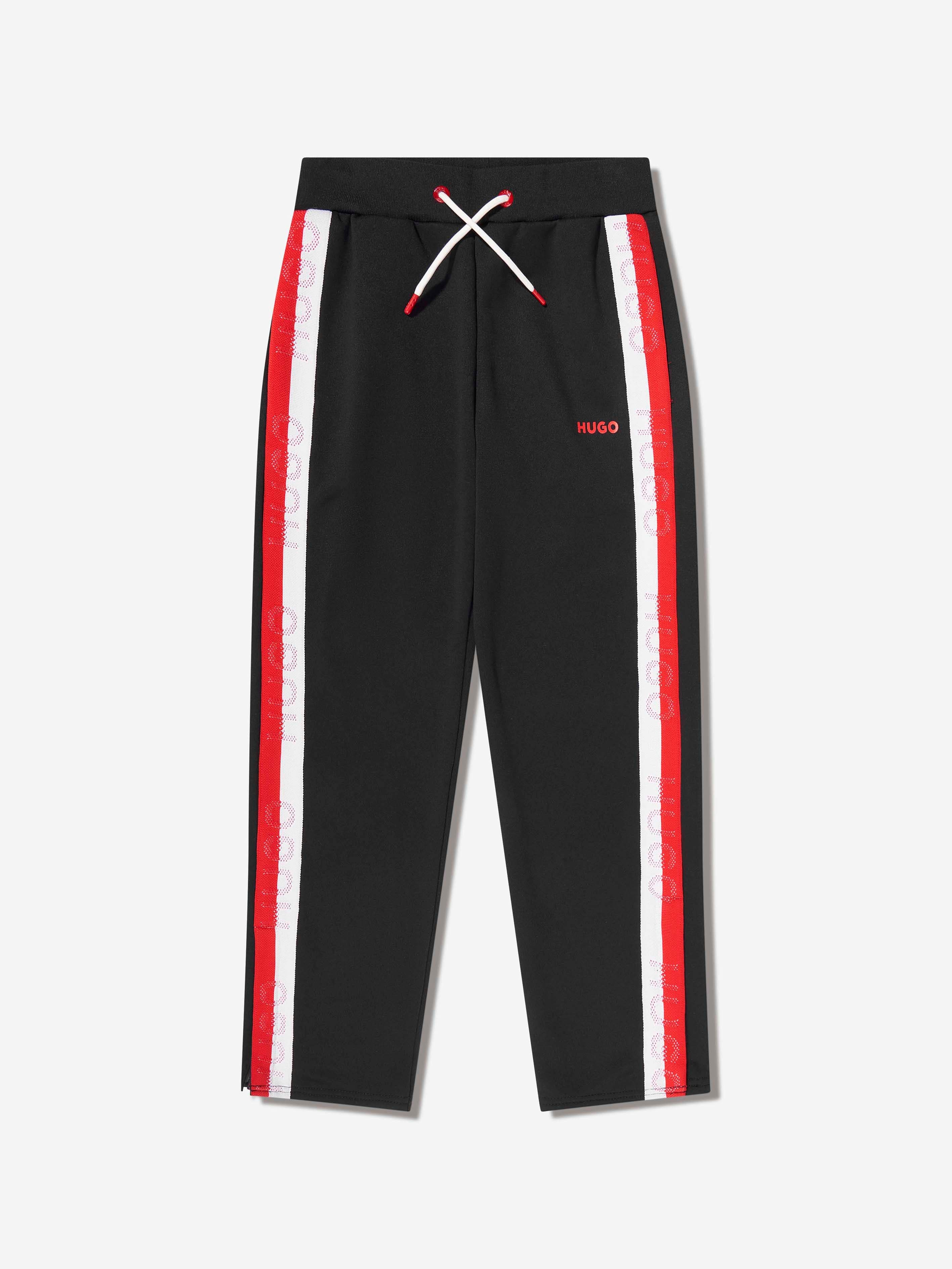 Hugo Boys Track Trousers in Black