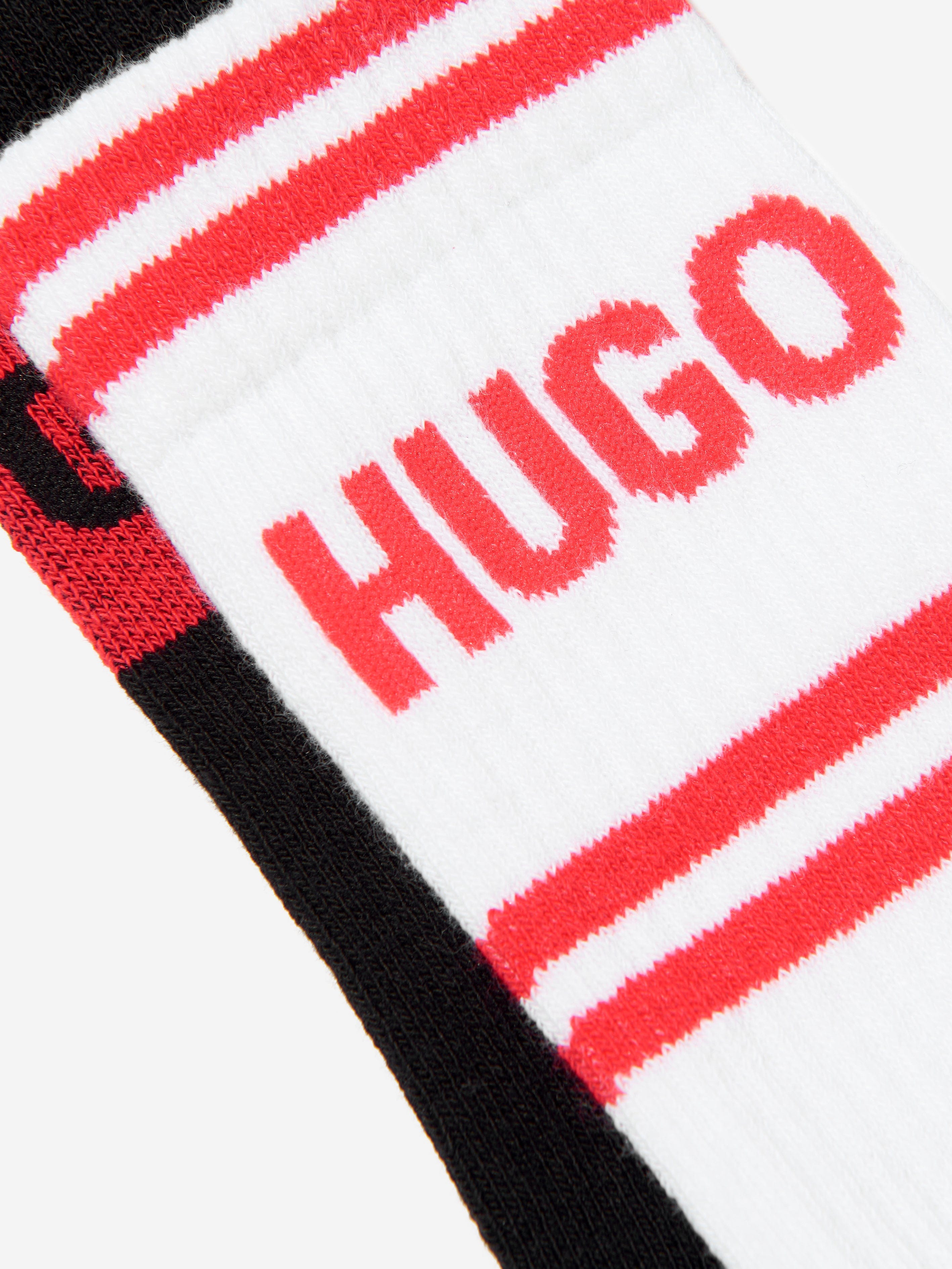 Hugo Kids Socks Set (2 Pairs) in Black