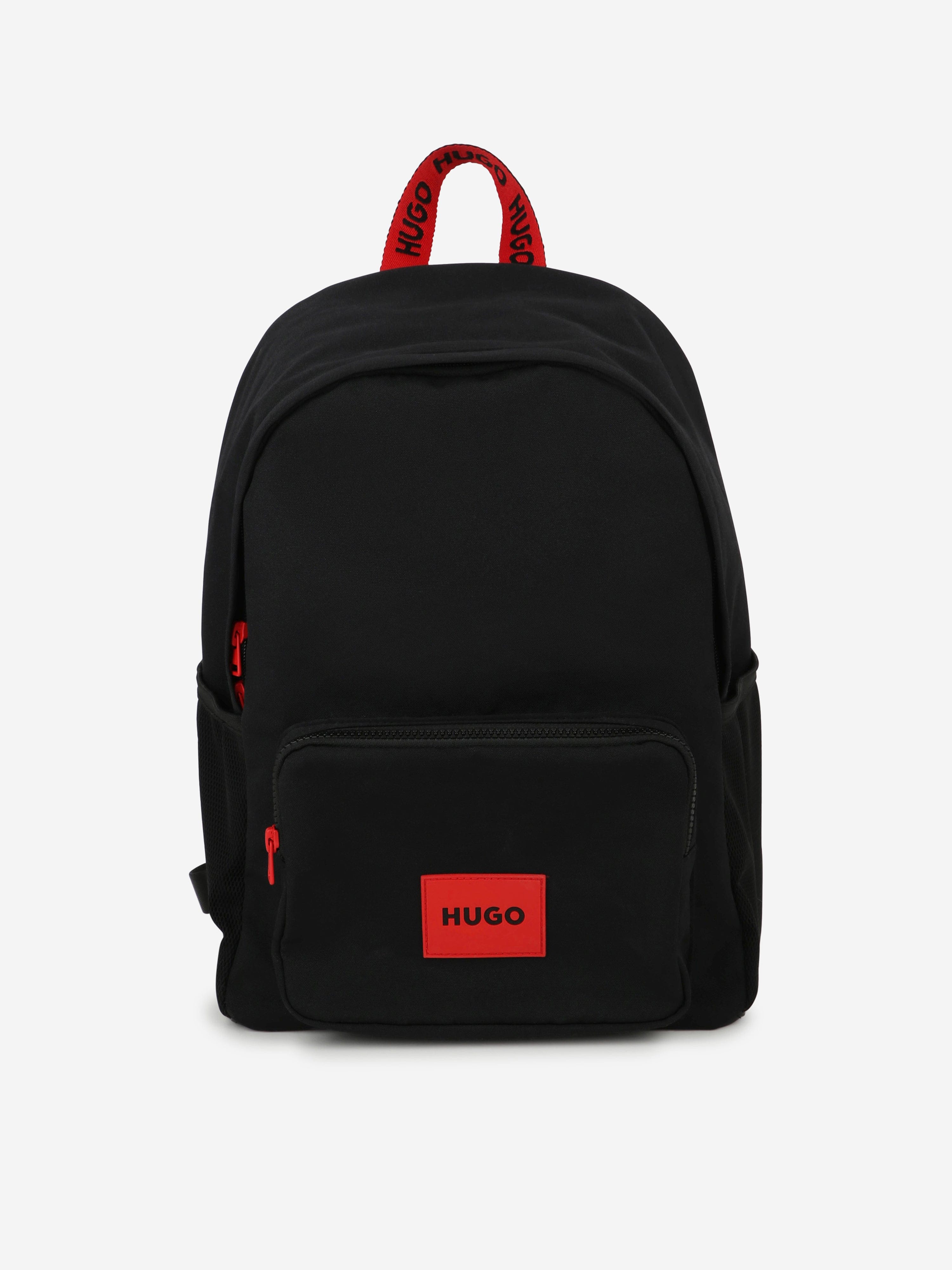 Hugo Kids Thunderstorm Backpack in Black (39cm)