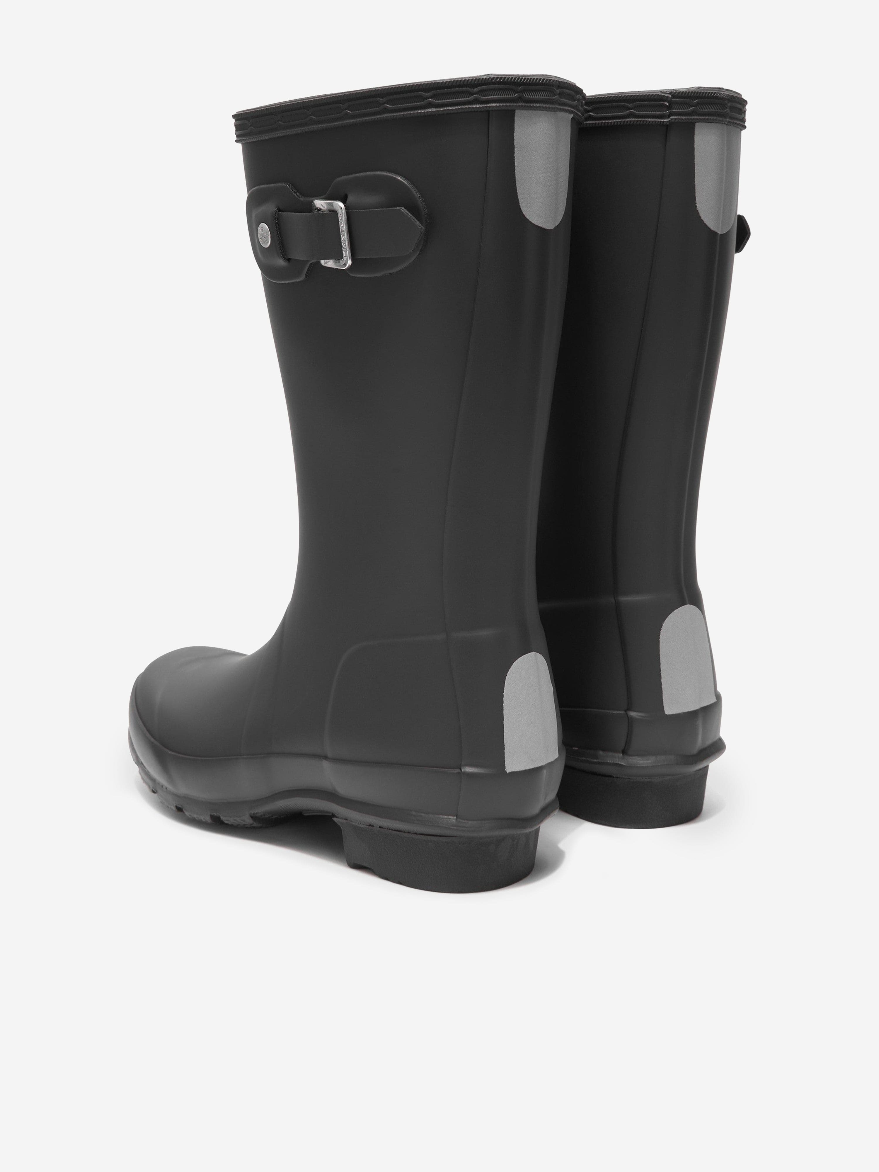 Hunter Kids Original Wellington Boots in Black