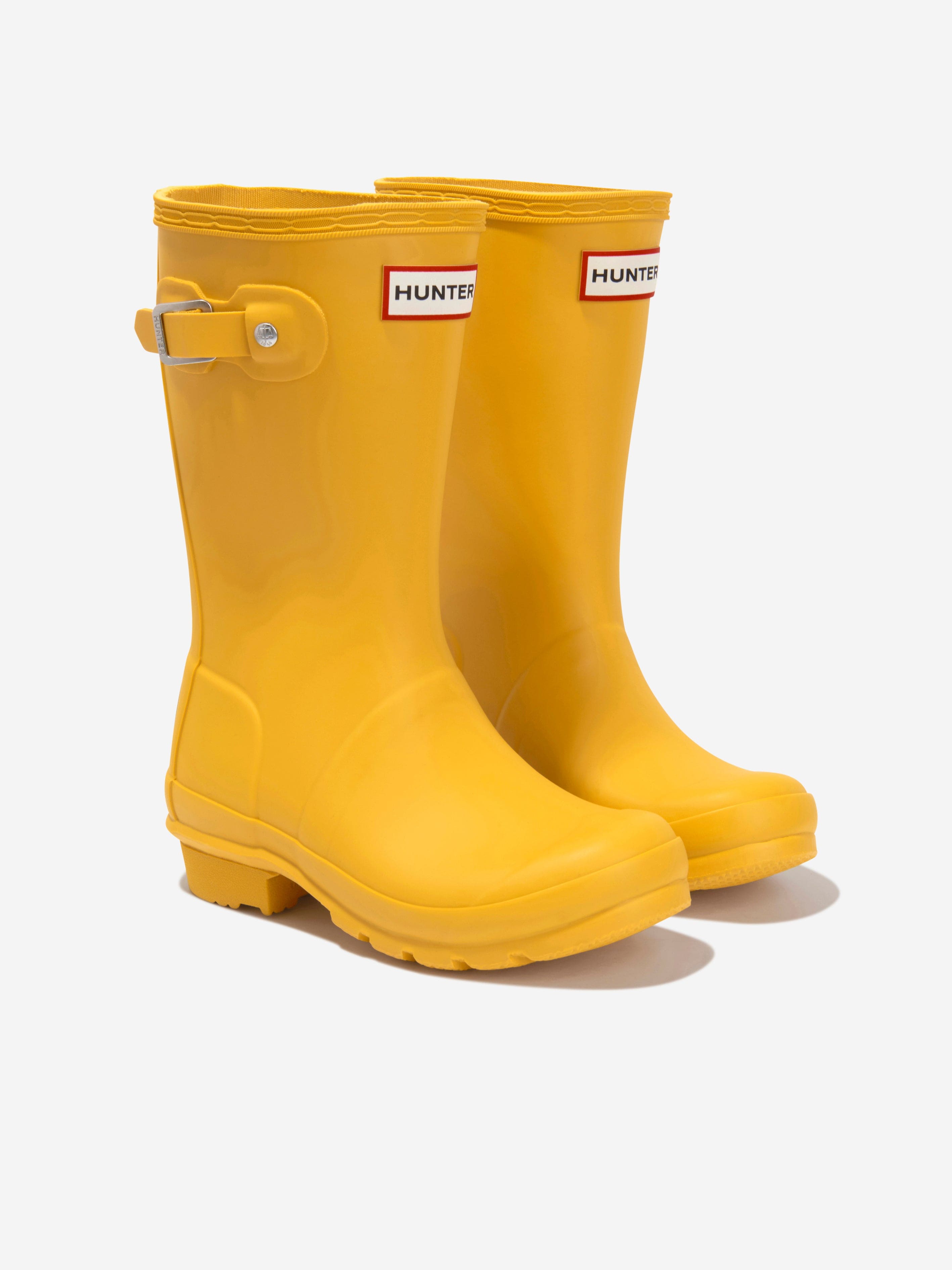 Hunter Kids Original Wellington Boots in Yellow