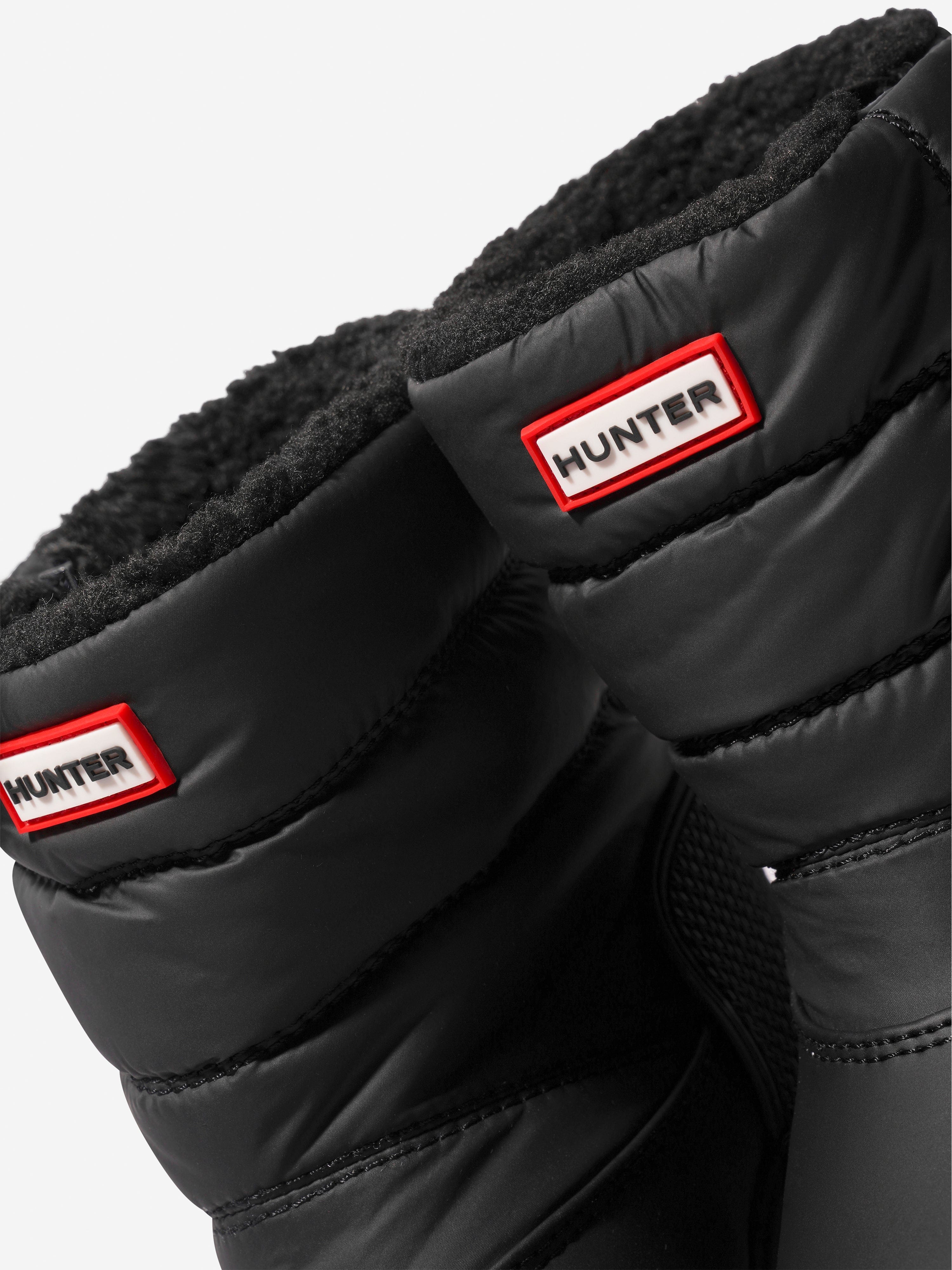 Hunter Kids Intrepid Snow Boots in Black