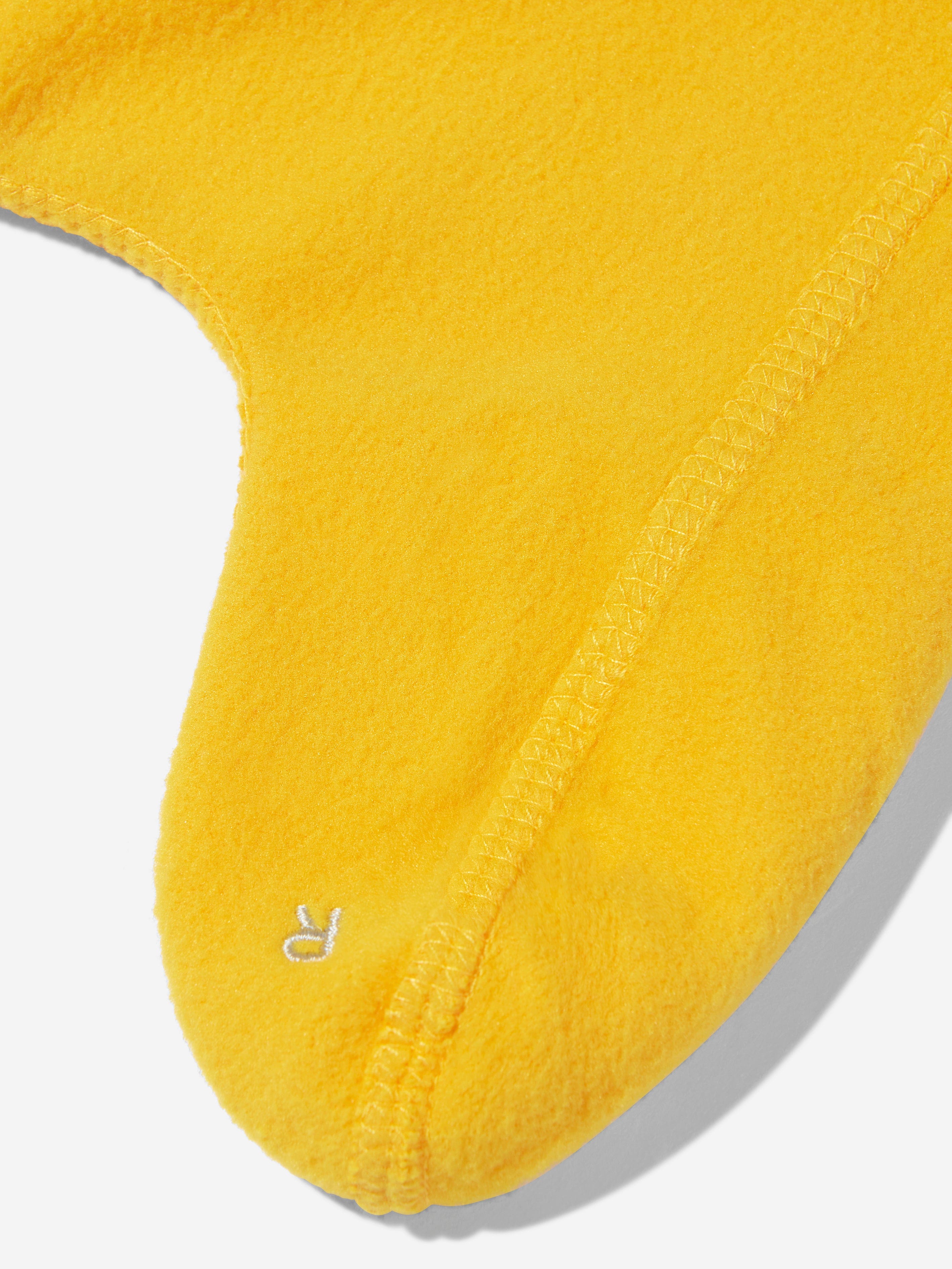 Hunter Kids Recycled Fleece Boot Socks in Yellow