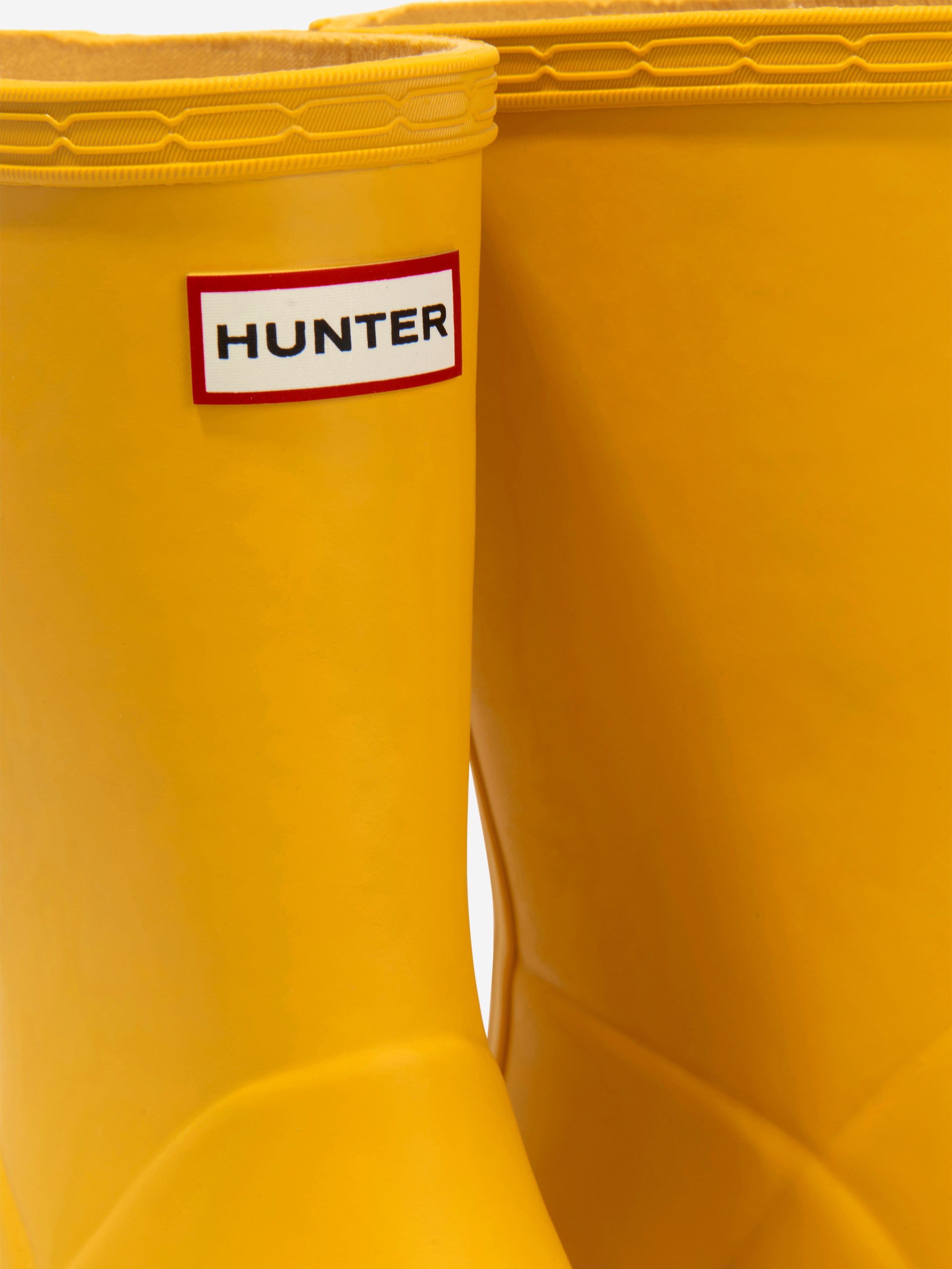 Hunter Kids Original First Classic Wellington Boots in Yellow