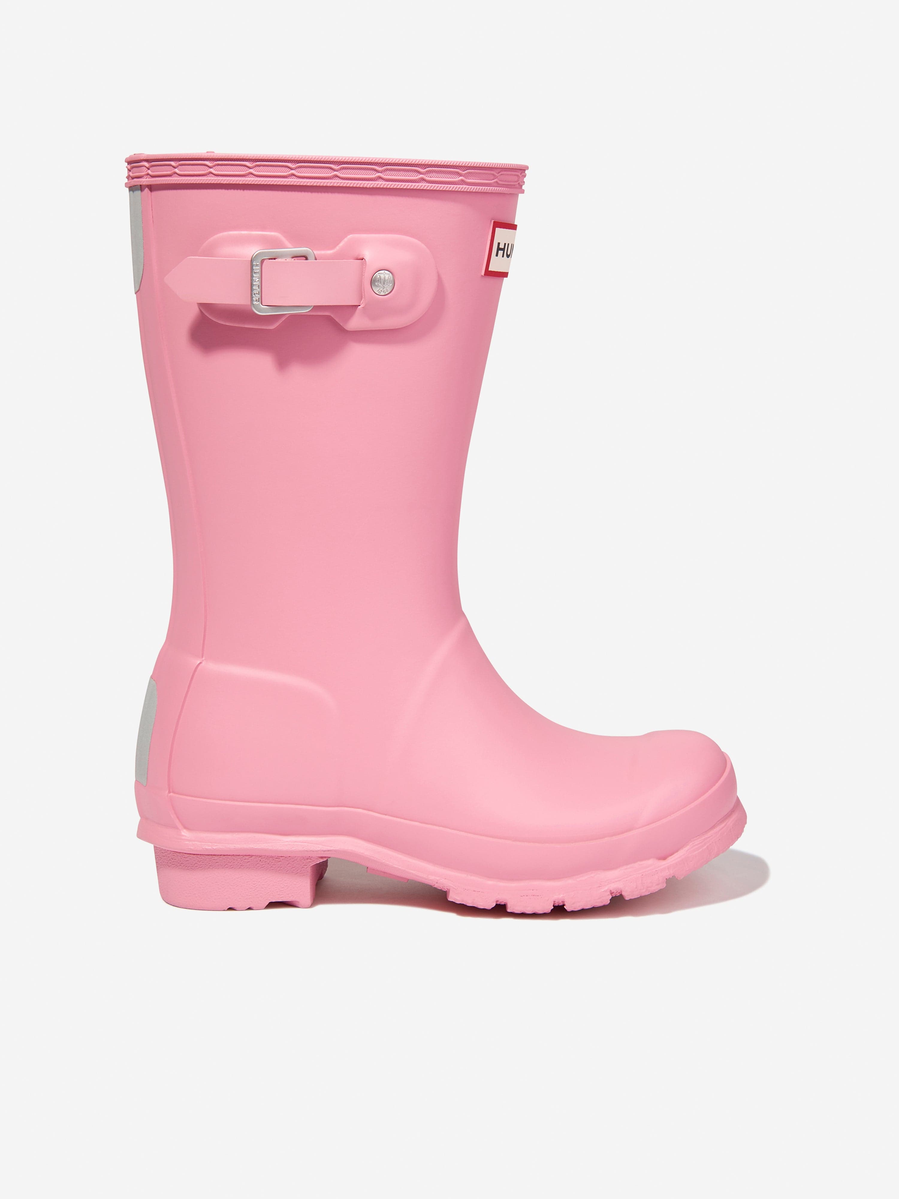 Hunter Girls Original Wellington Boots in Pink