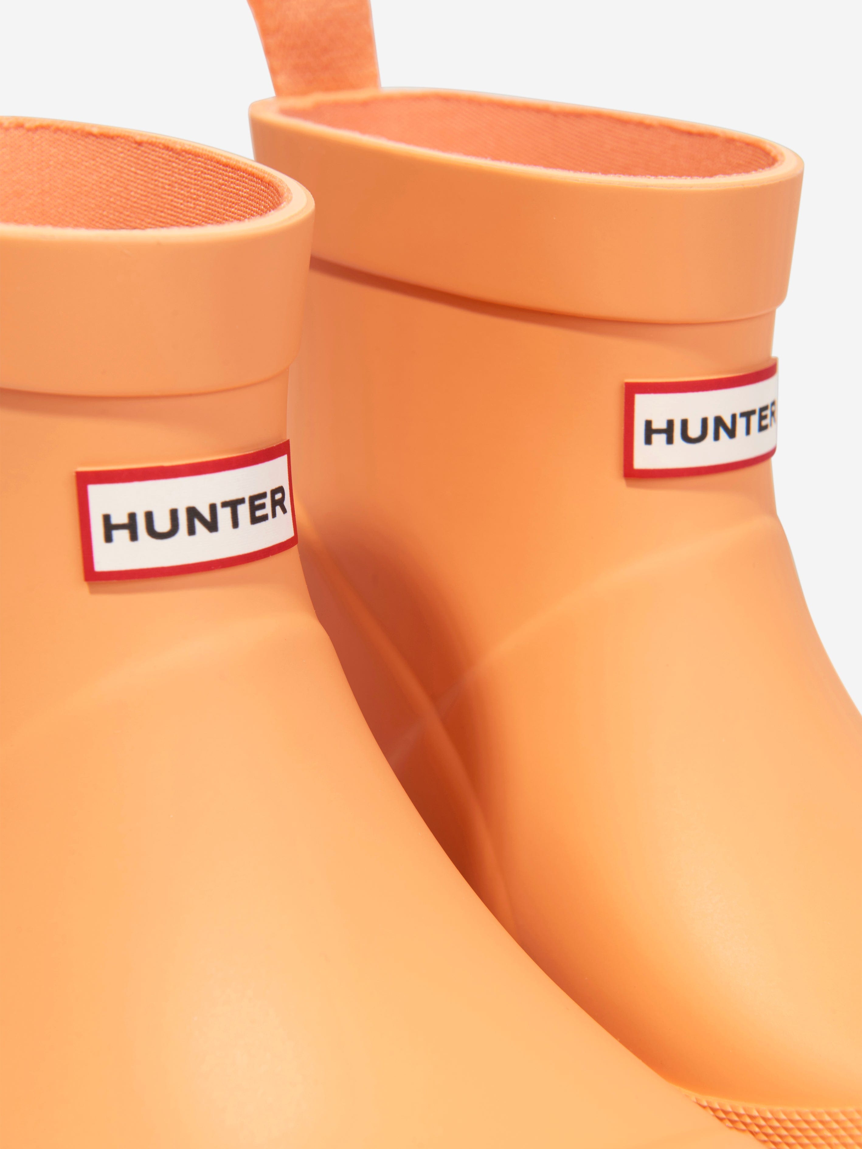 Hunter Girls Play Wellington Boots in Orange