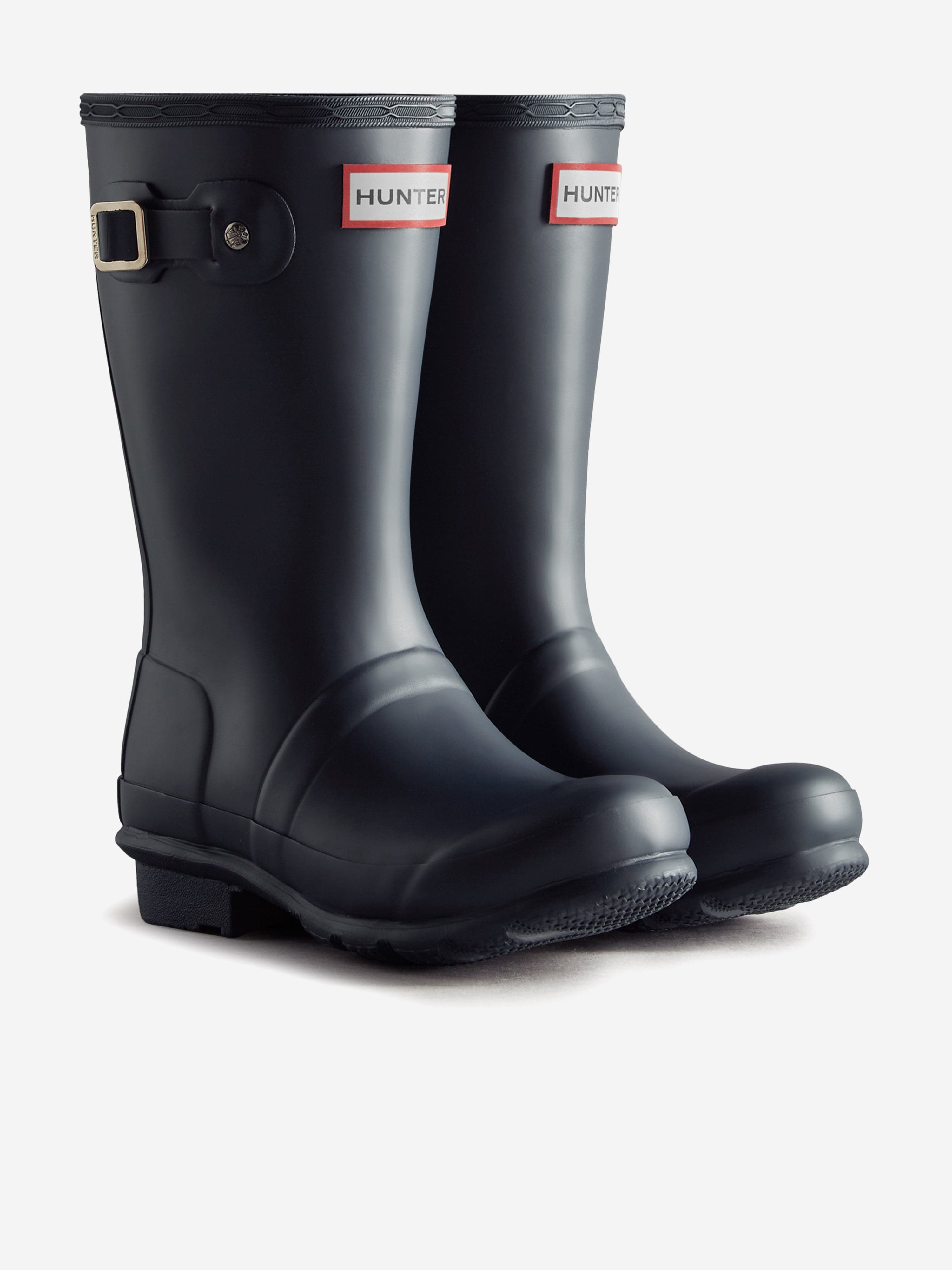 Hunter Kids Original Wellington Boots in Navy