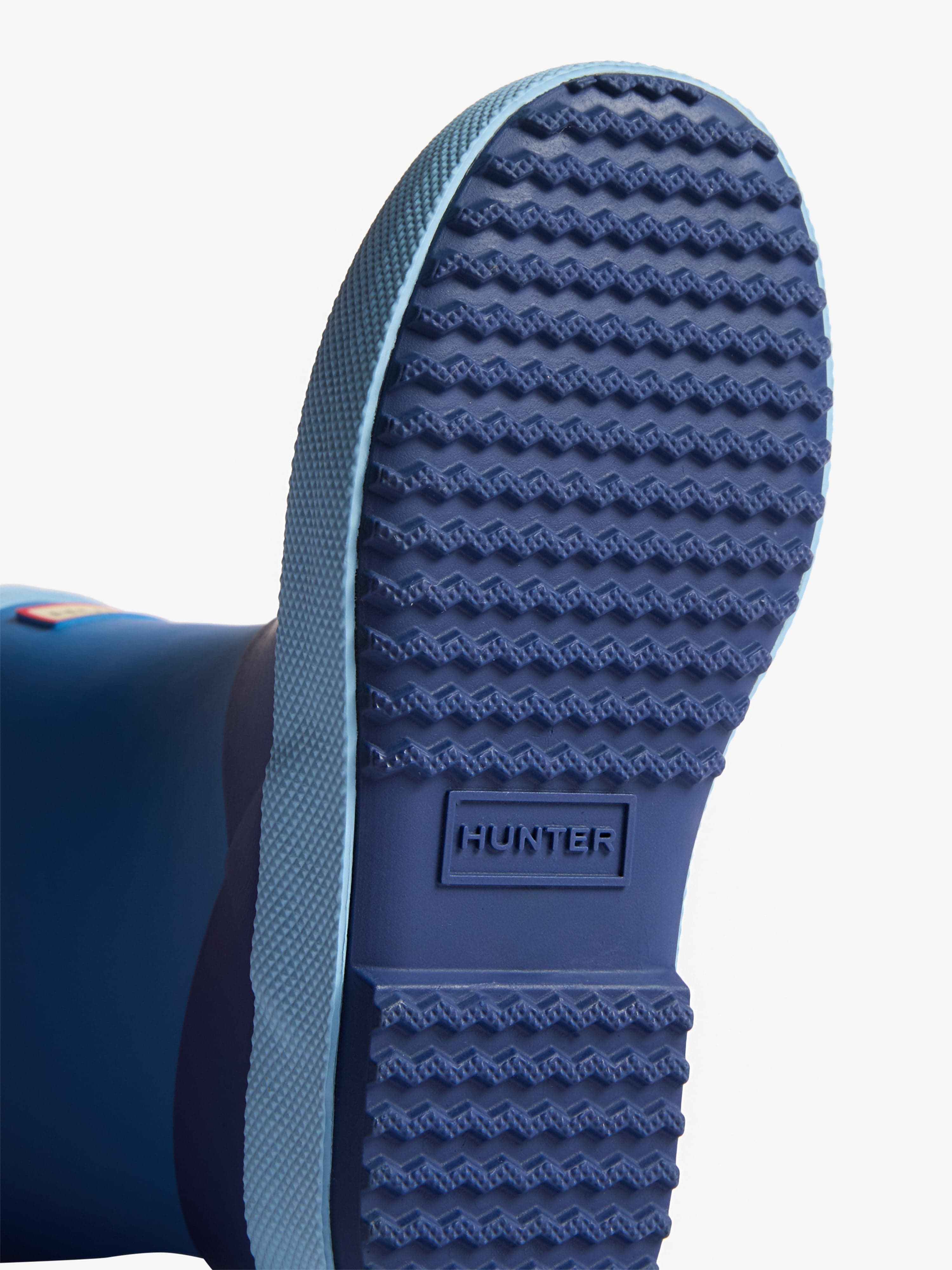 Hunter Kids First Colour Block Insulated Boots in Blue