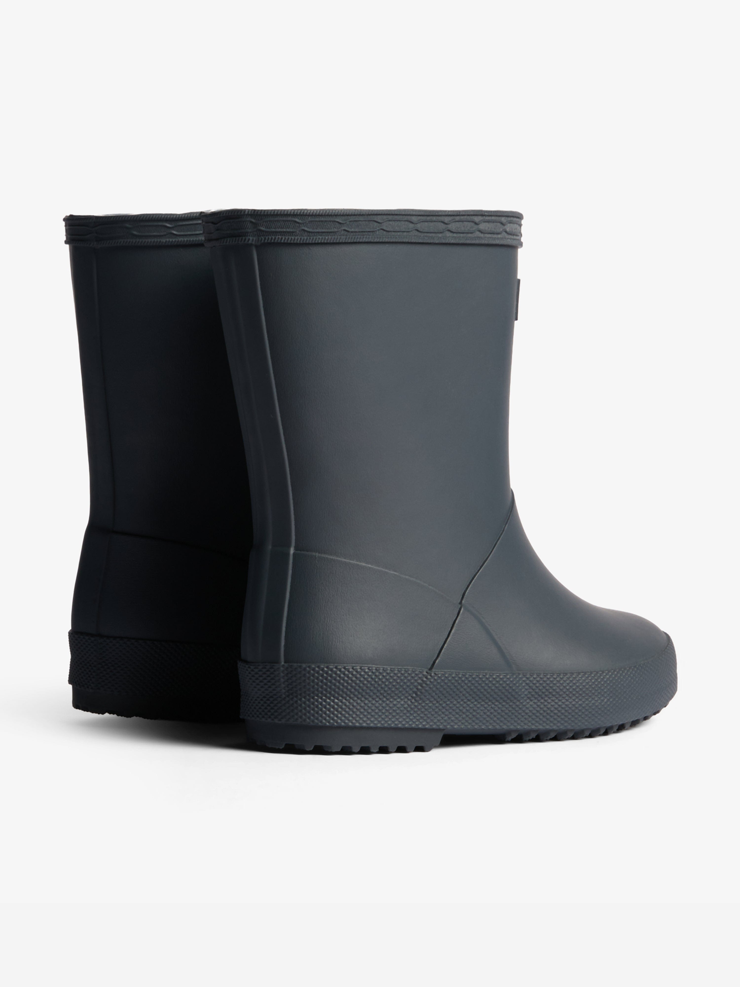 Hunter Kids First Insulated Wellington Boots in Navy