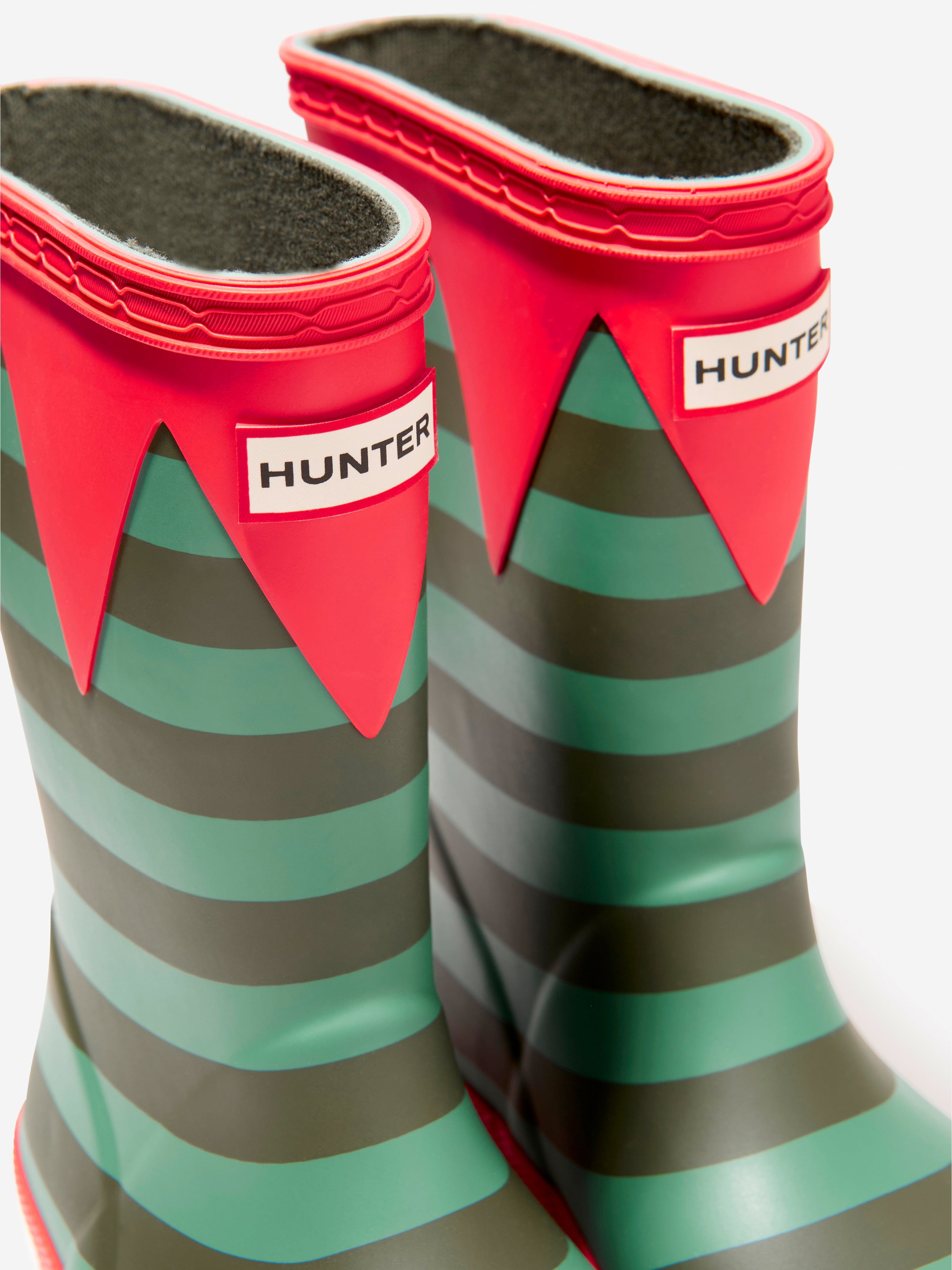 Hunter Unisex Original First Classic Elf Stripe Wellington Boots