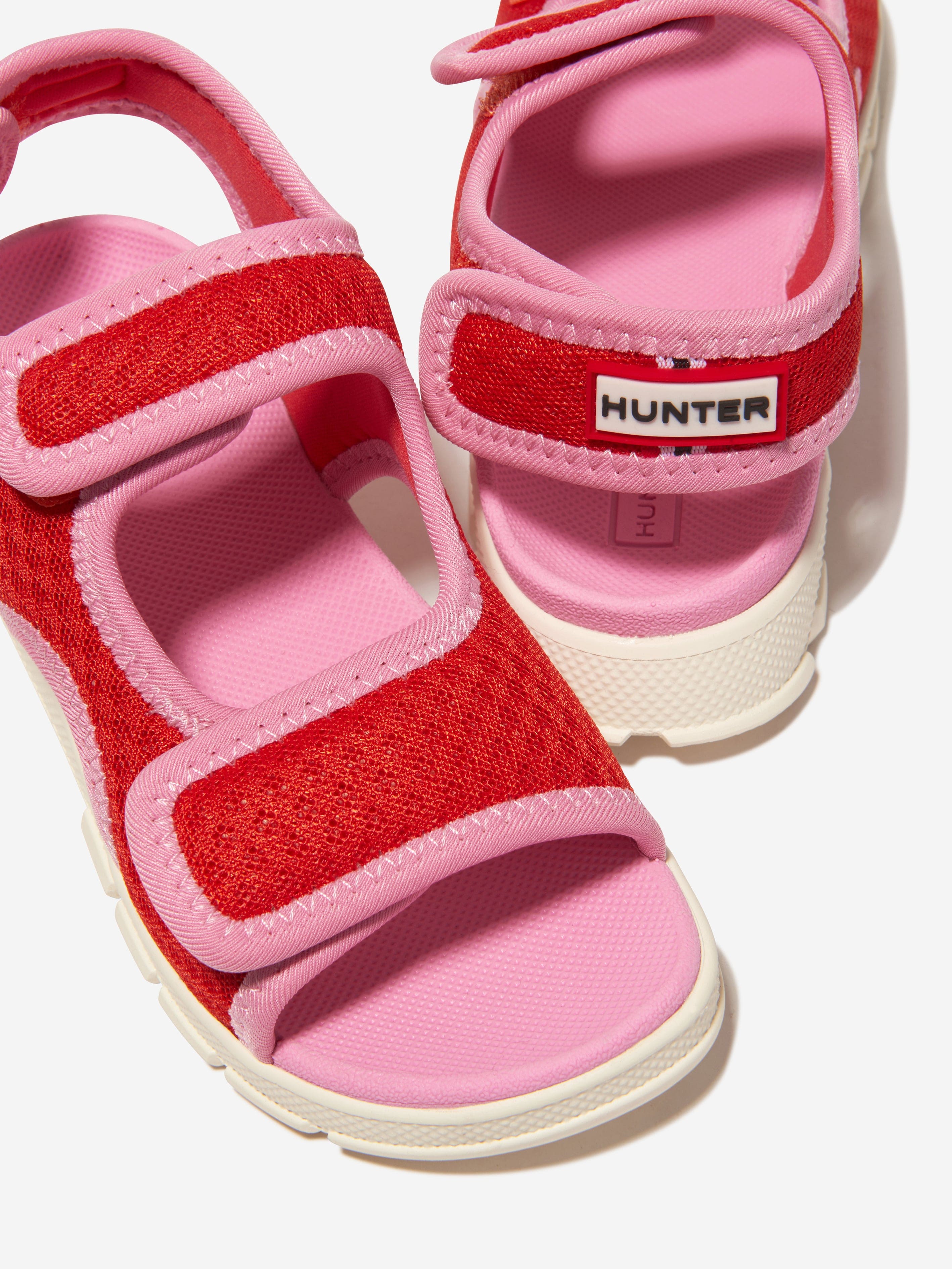 Hunter Kids Travel Sandals in Red