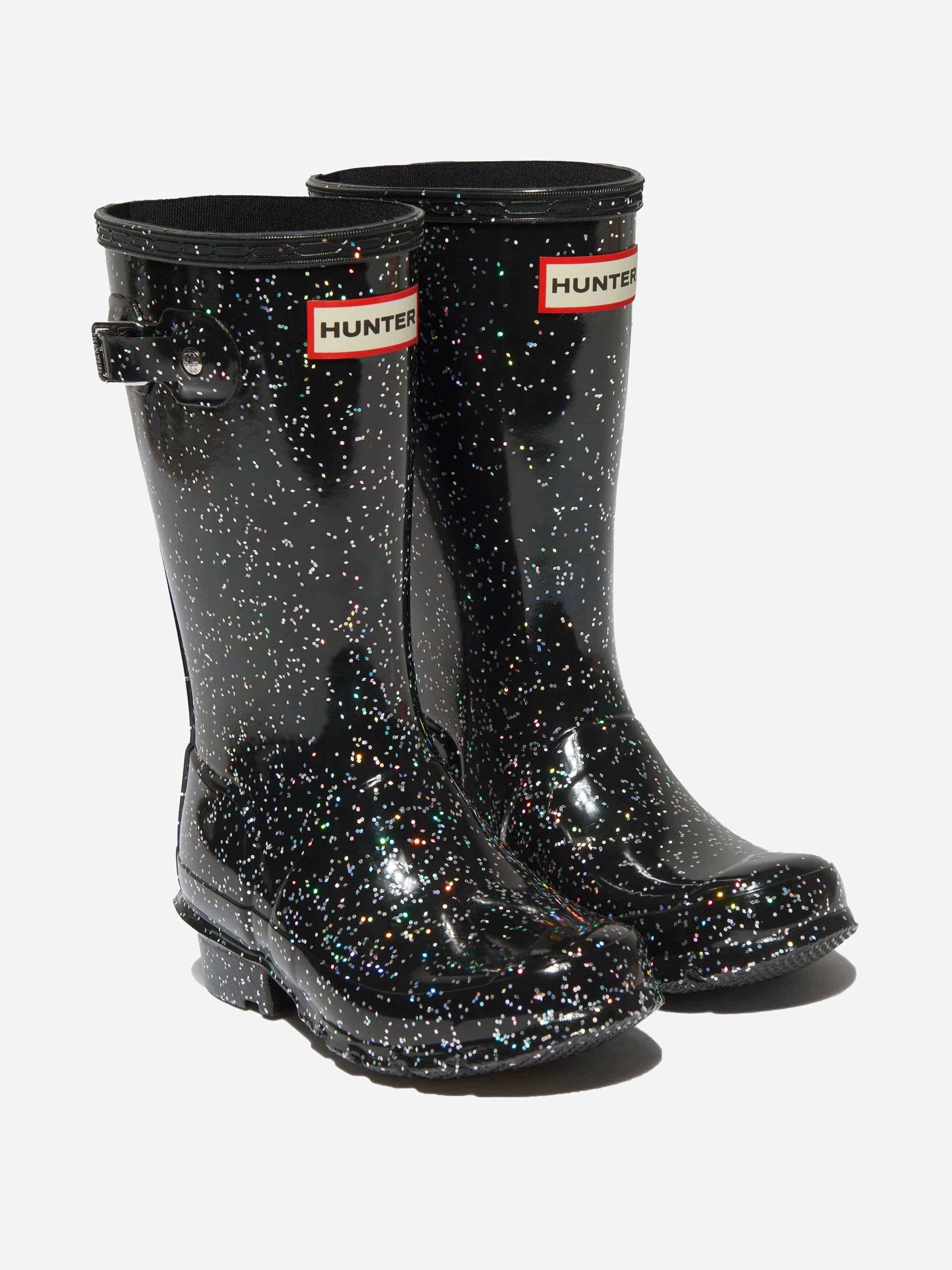 Hunter Girls Giant Glitter Wellies