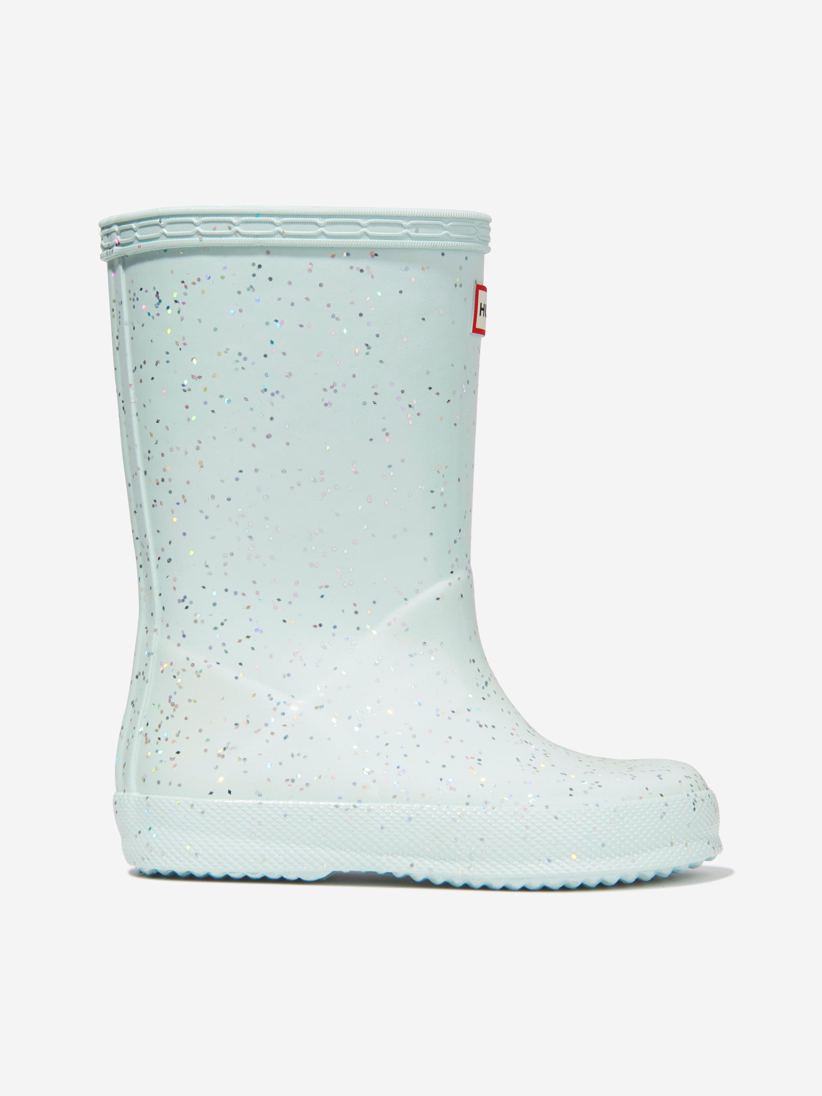 Hunter Girls First Classic Giant Glitter Wellies