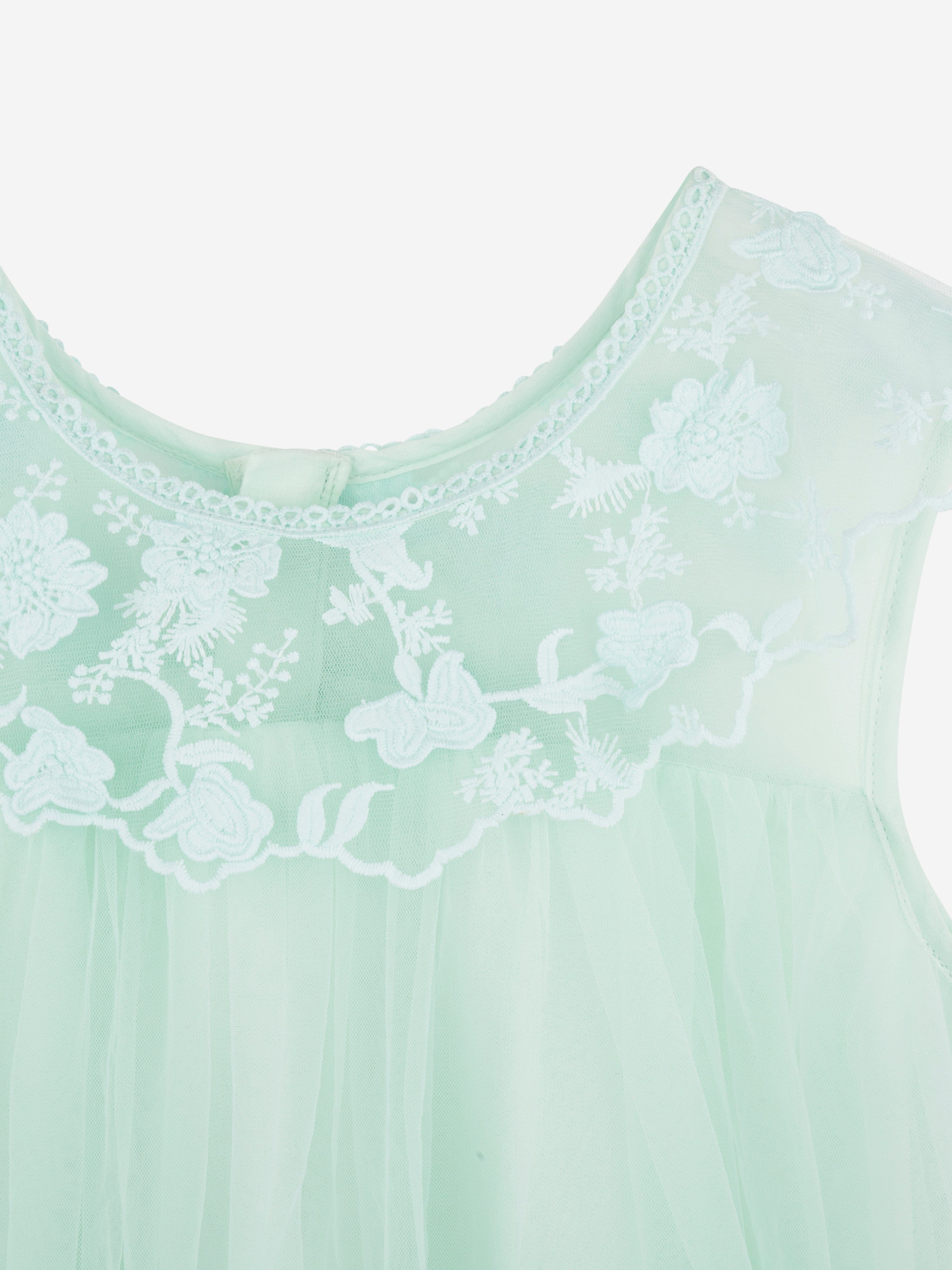 iAMe Girls Party Dress in in Green