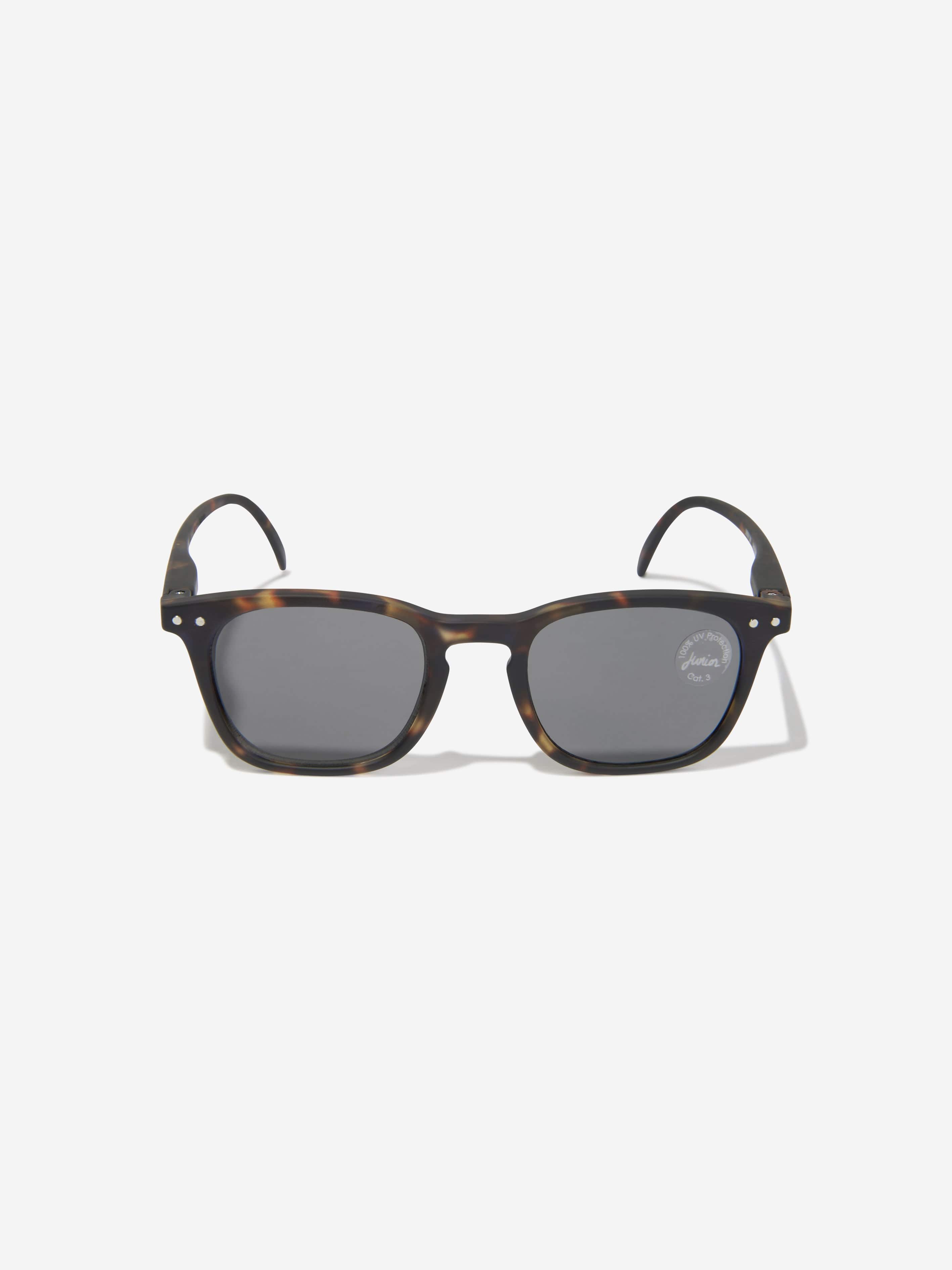 Izipizi Kids Iconic Trapeze Sunglasses in Brown