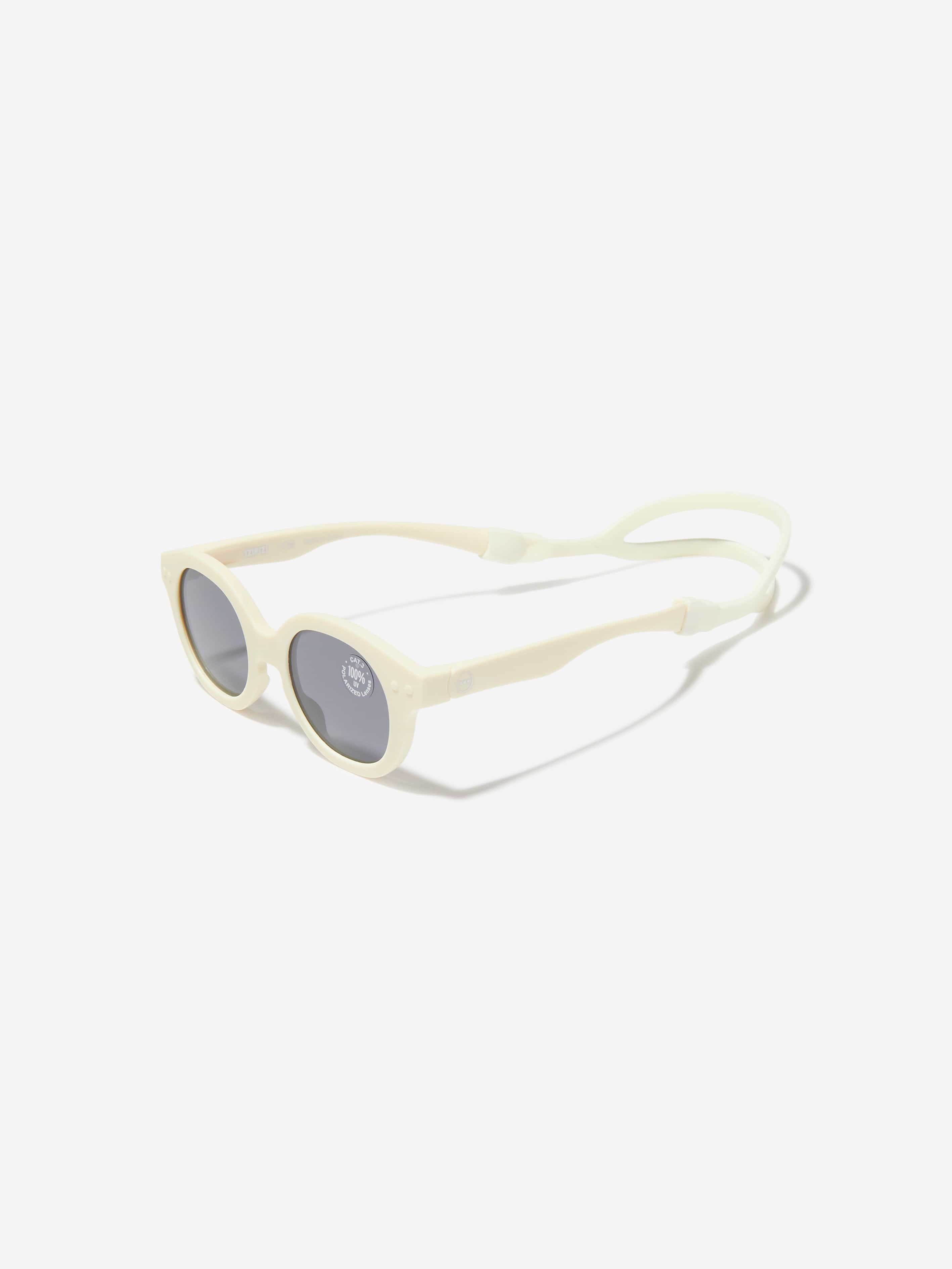 Izipizi Kids Retro Mini Sunglasses in White