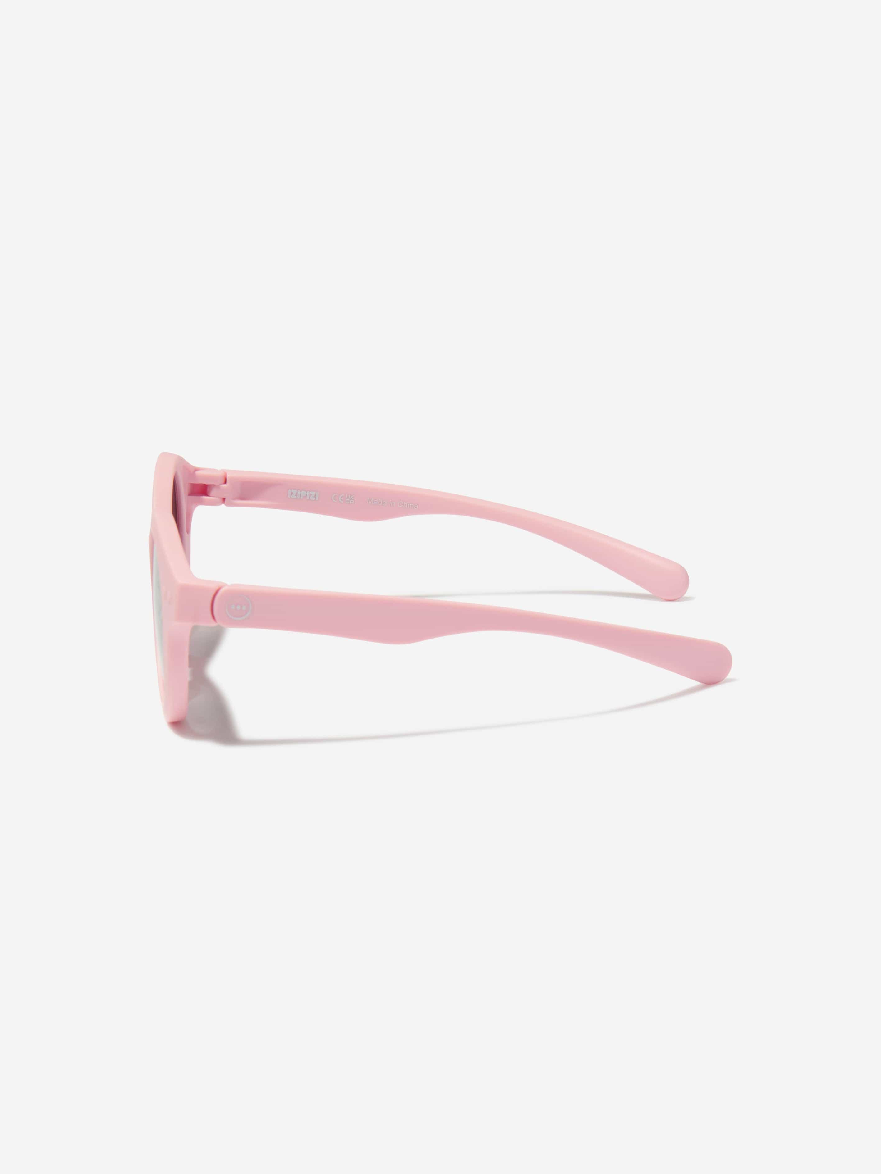 Izipizi Girls Retro Mini Sunglasses in Pink