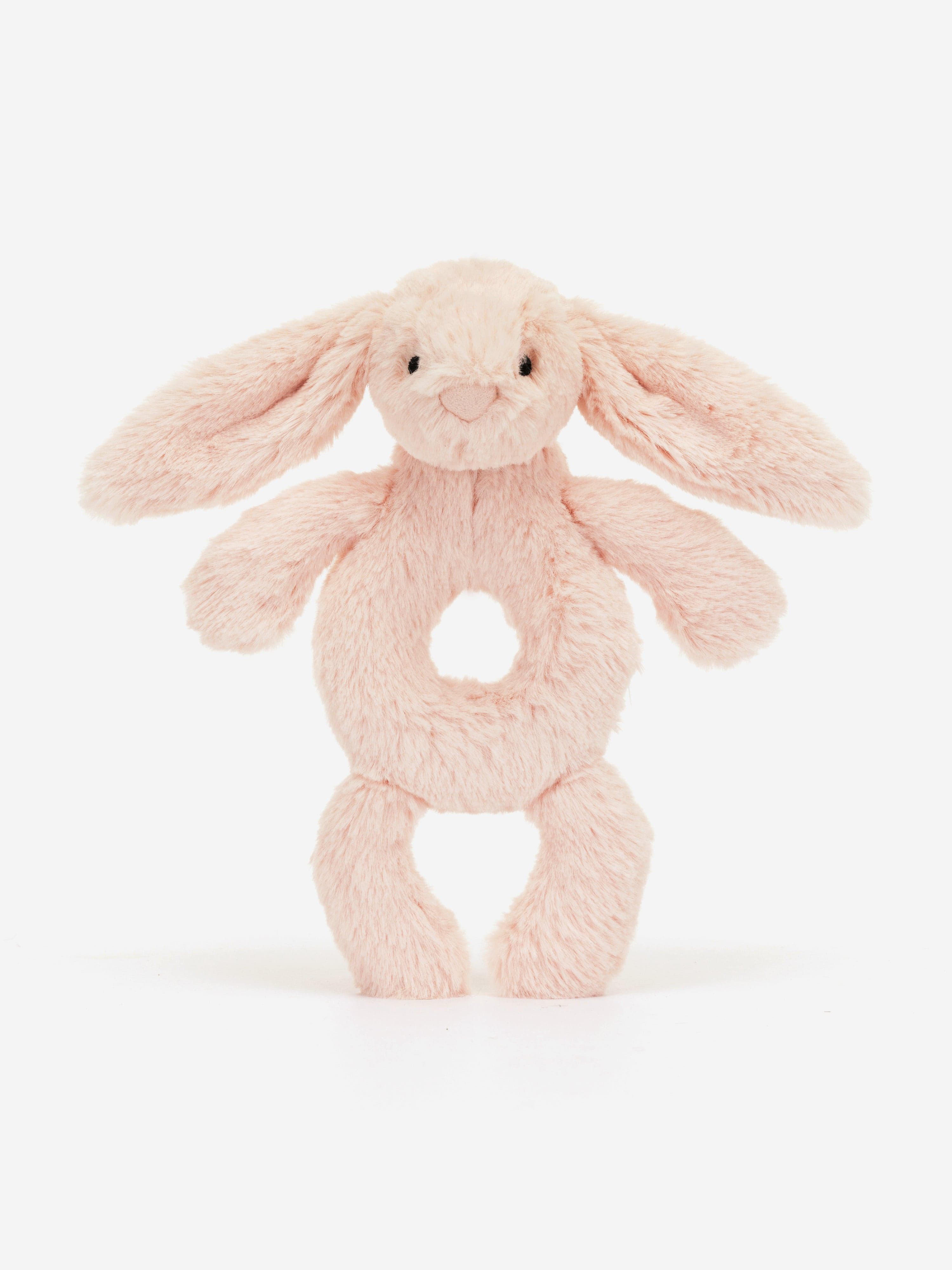 Bashful Blush Bunny Ring Rattle in Pink (18 CM)