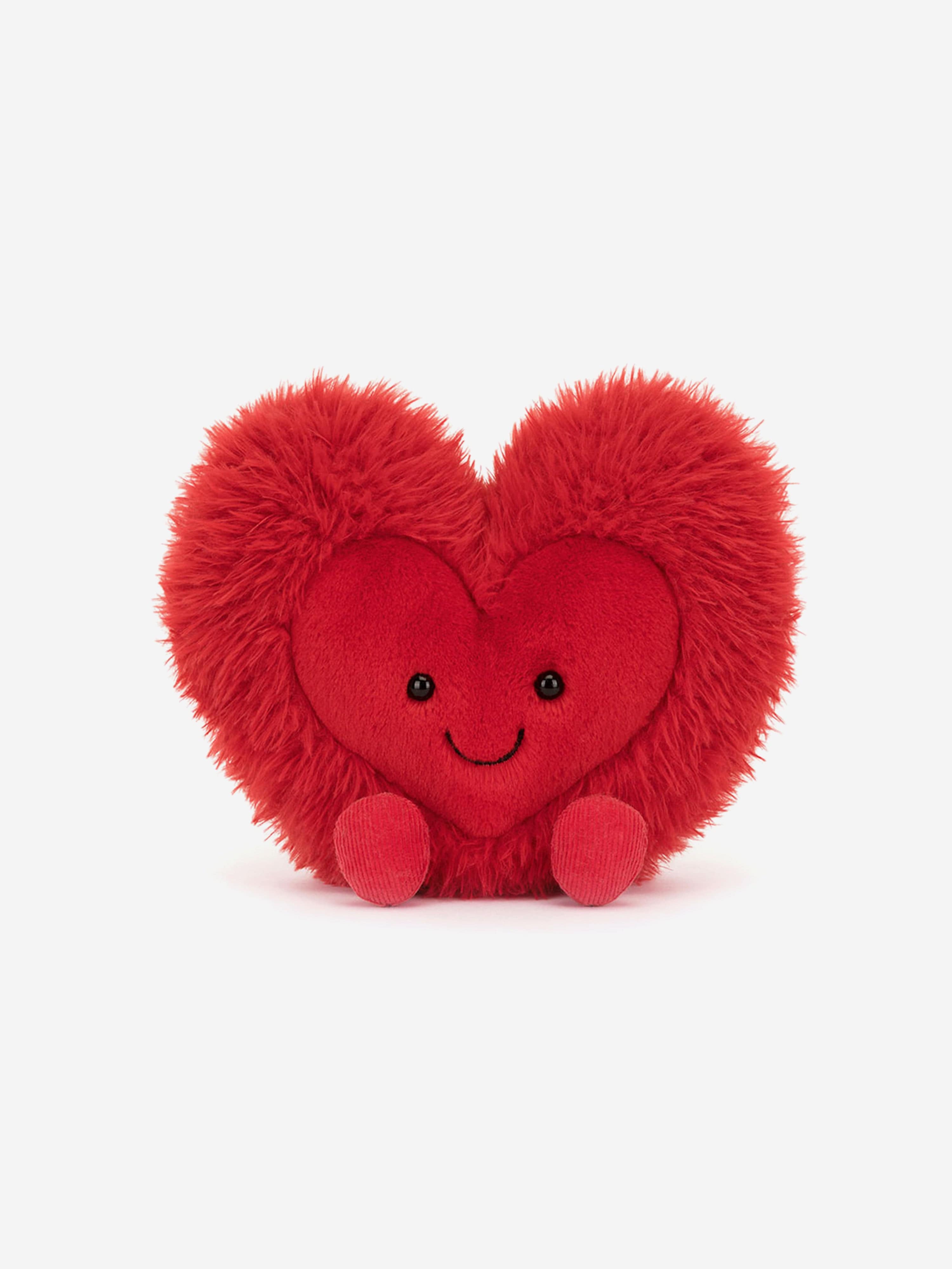 Amuseables Beatie Heart  in Red (12cm)