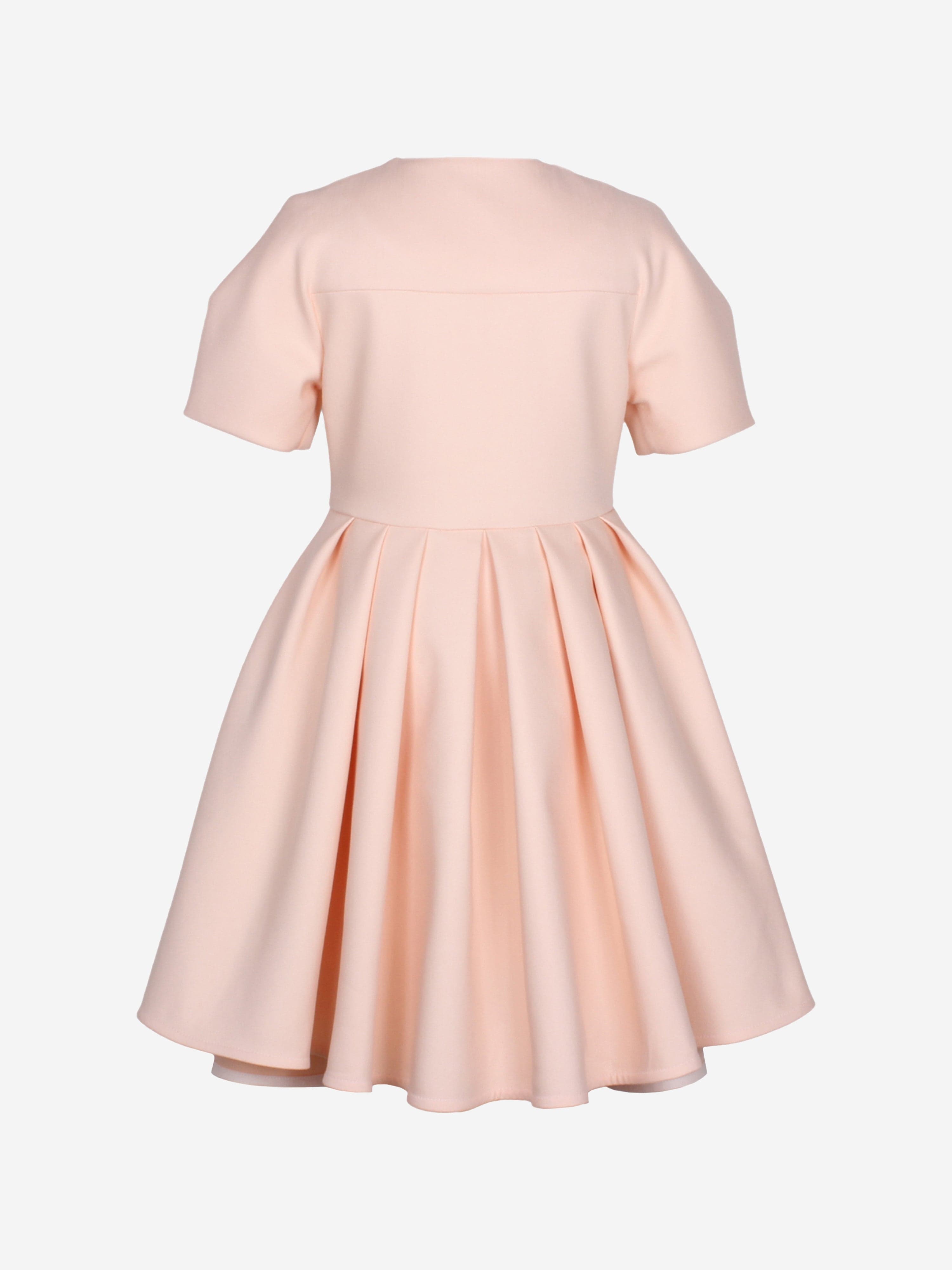 Jessie And James Girls Shape Dress in Pink