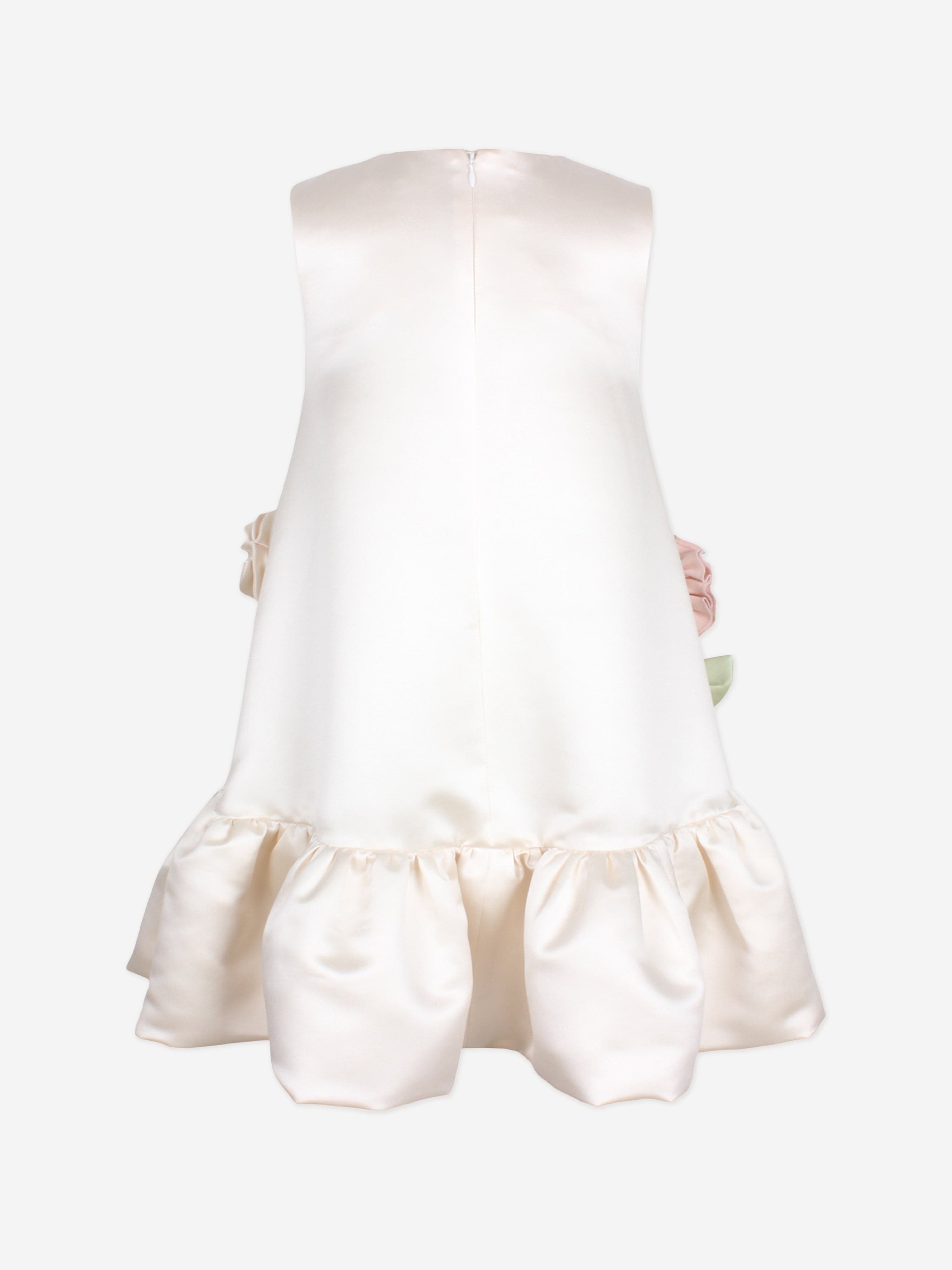 Jessie And James Girls Walk In The Park Dress in Ivory