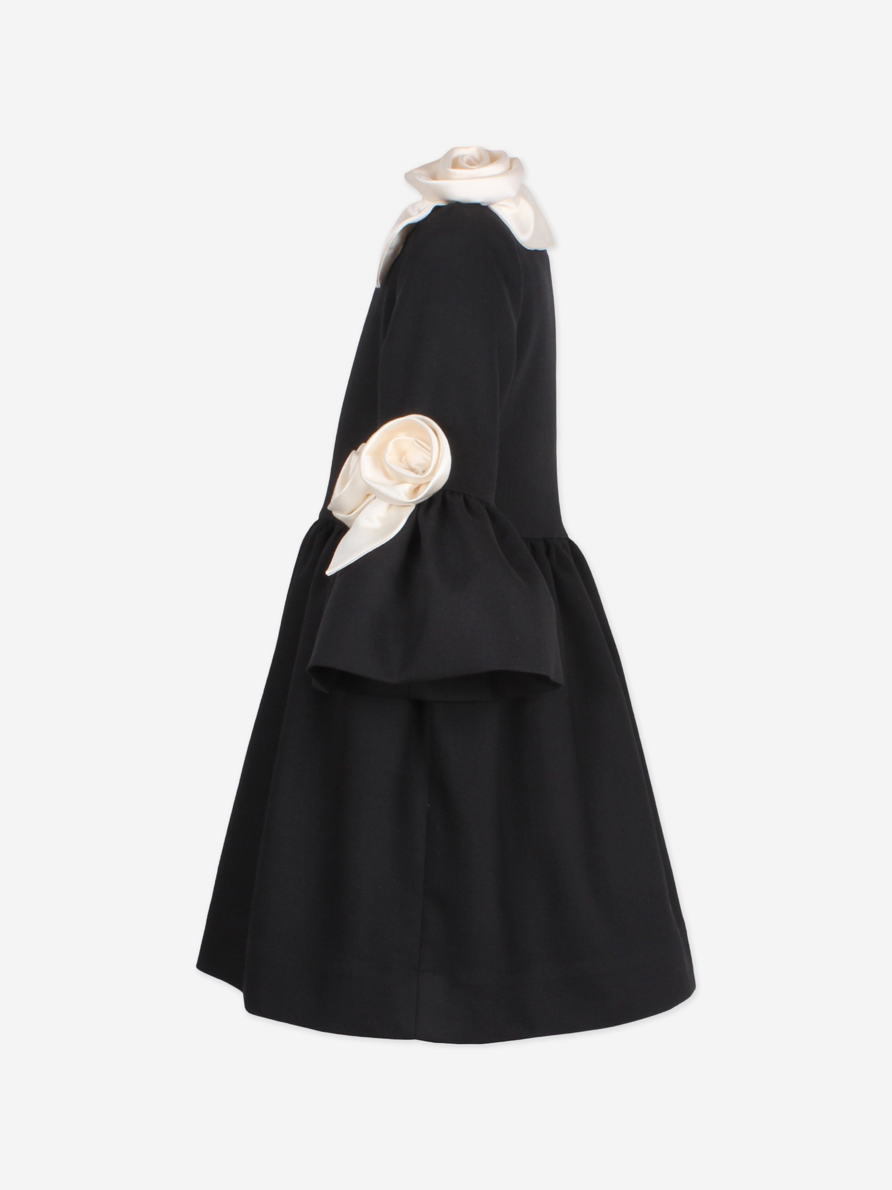 Jessie And James Girls Juliet Dress in Black