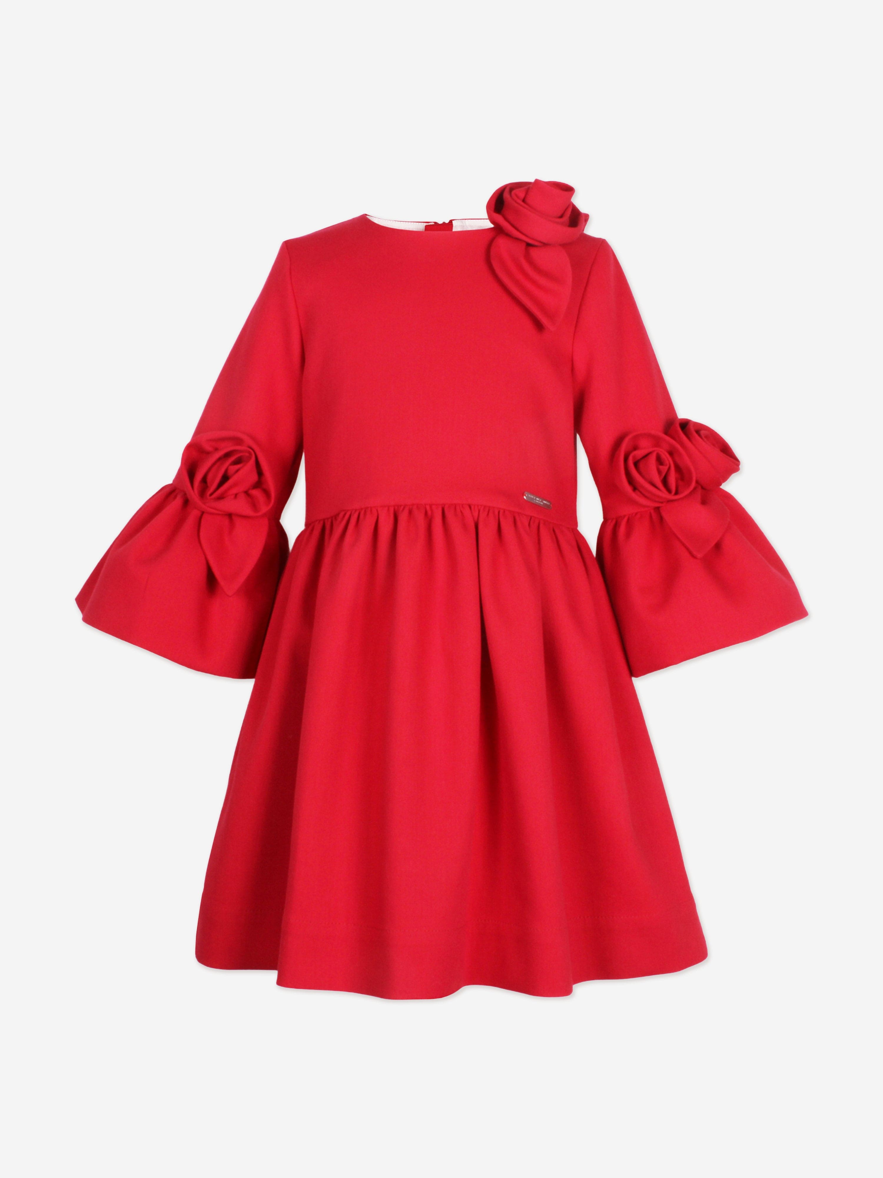 Jessie And James Girls Juliet Dress in Red