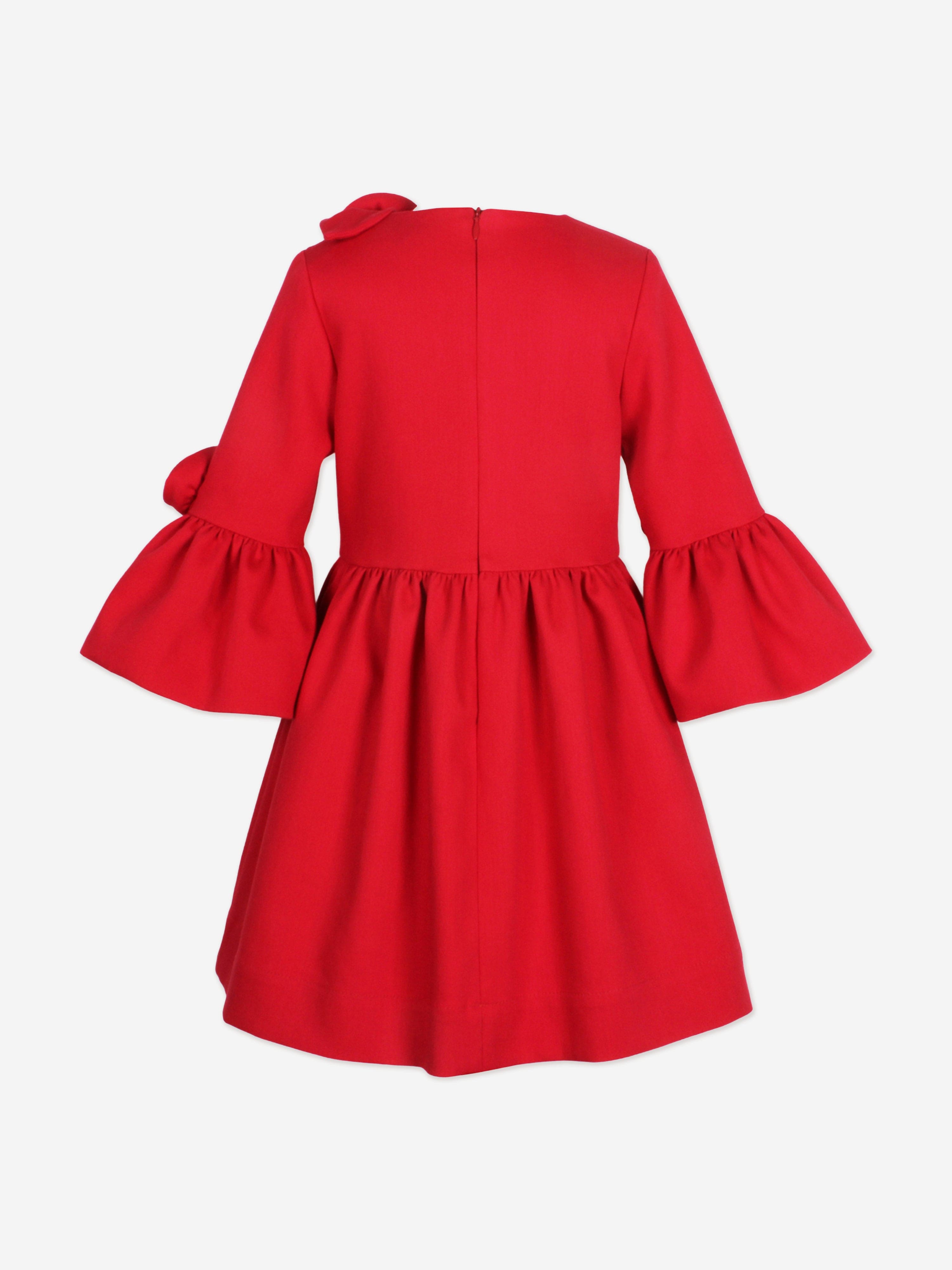 Jessie And James Girls Juliet Dress in Red