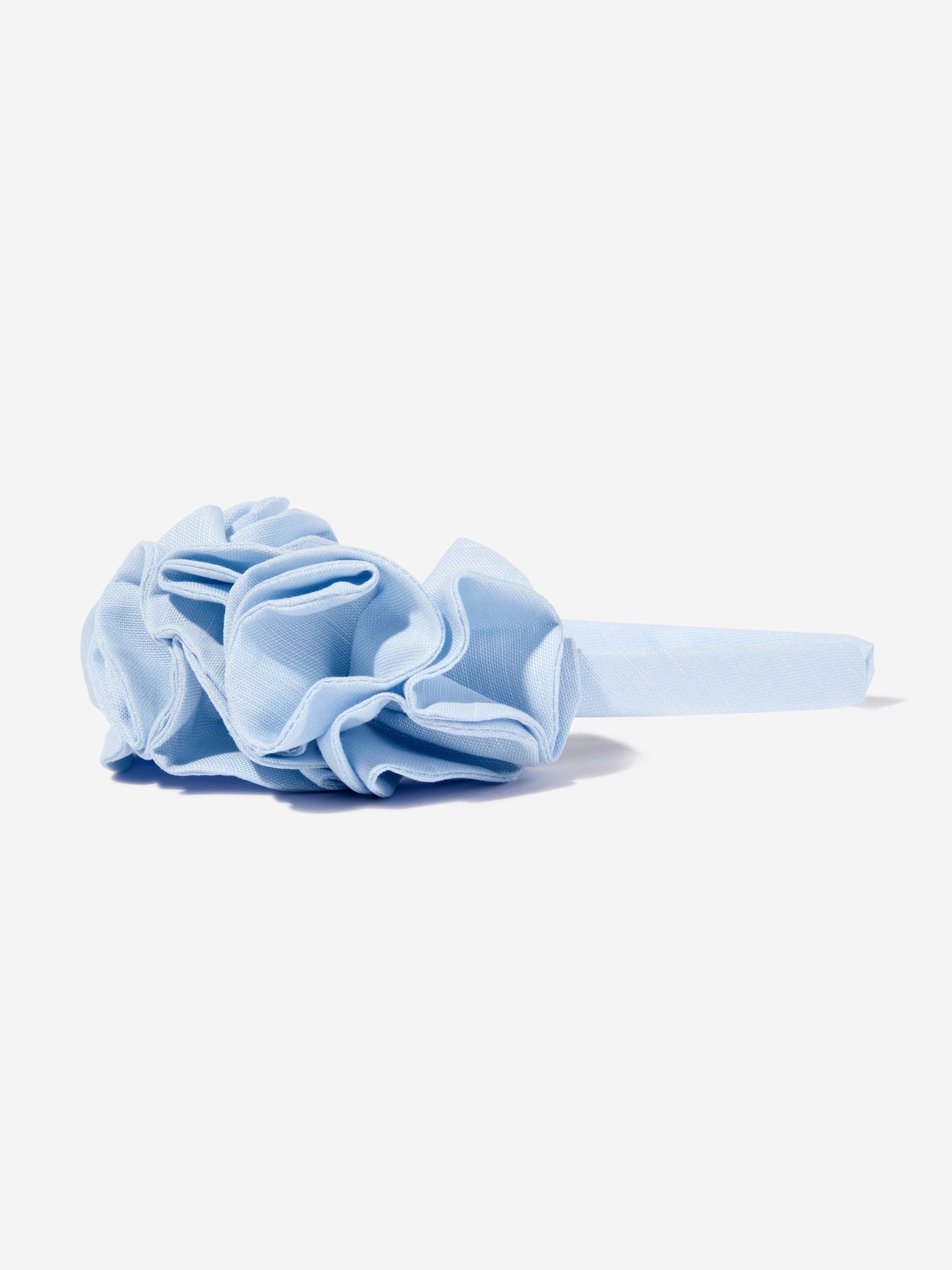 Jessie And James Girls Sweet Pea Headband in Blue