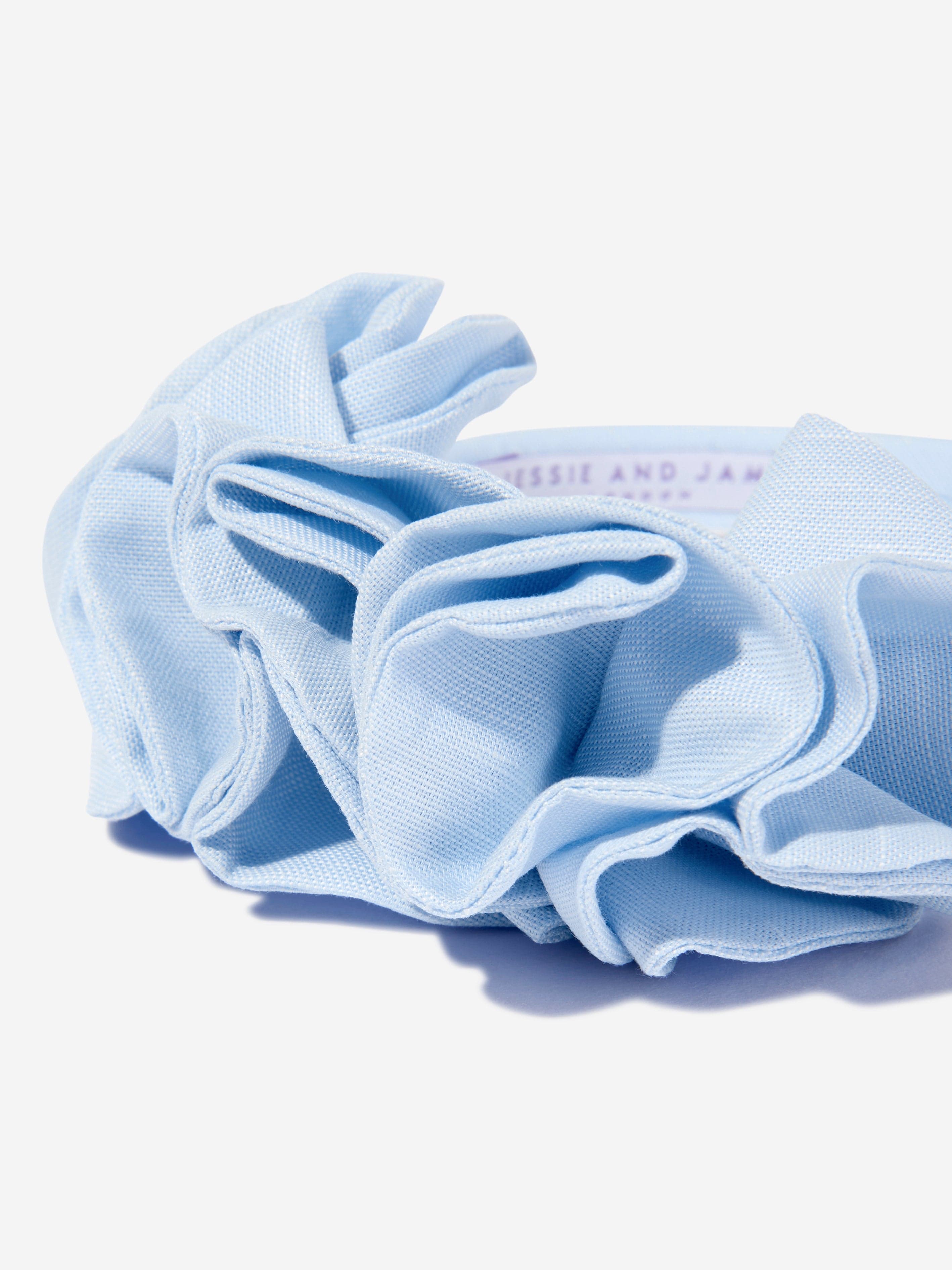 Jessie And James Girls Sweet Pea Headband in Blue