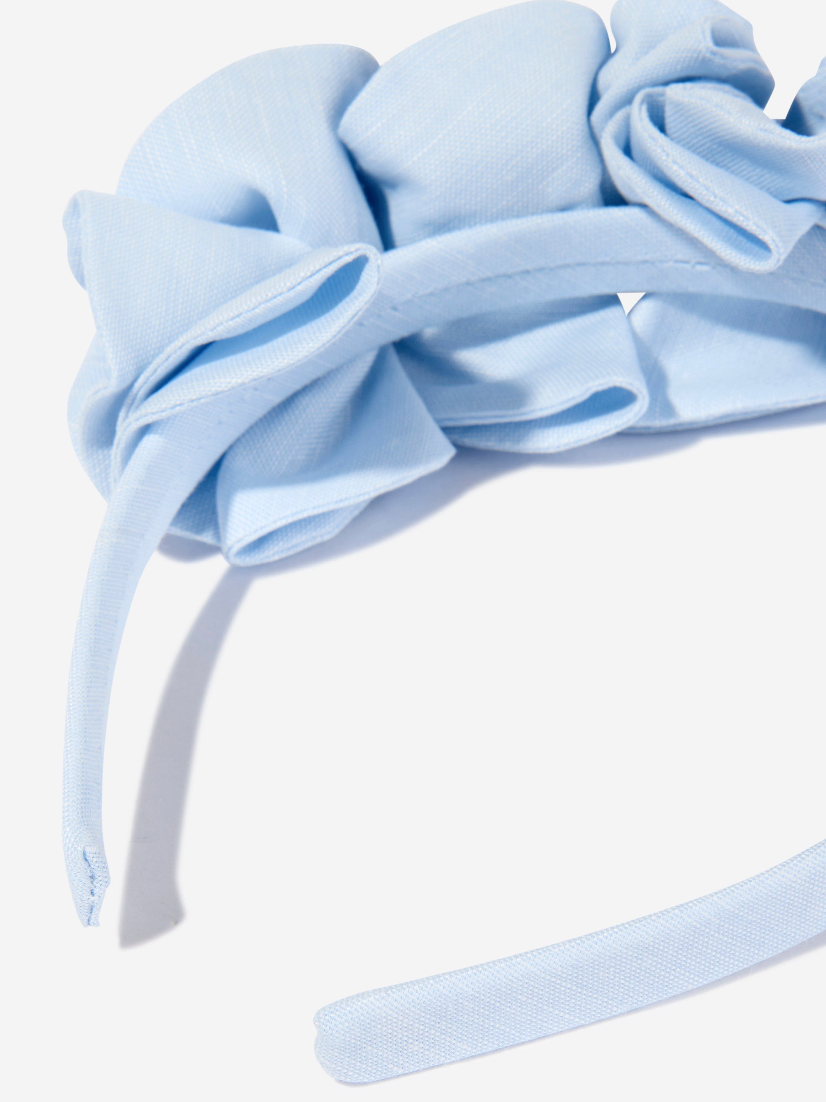 Jessie And James Girls Sweet Pea Headband in Blue