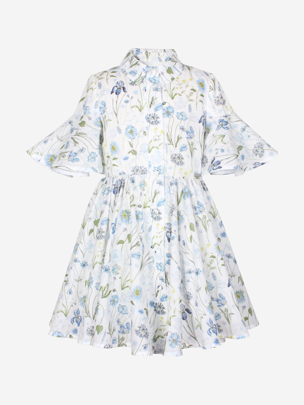 Jessie James Little Sister Medaow Print Dress