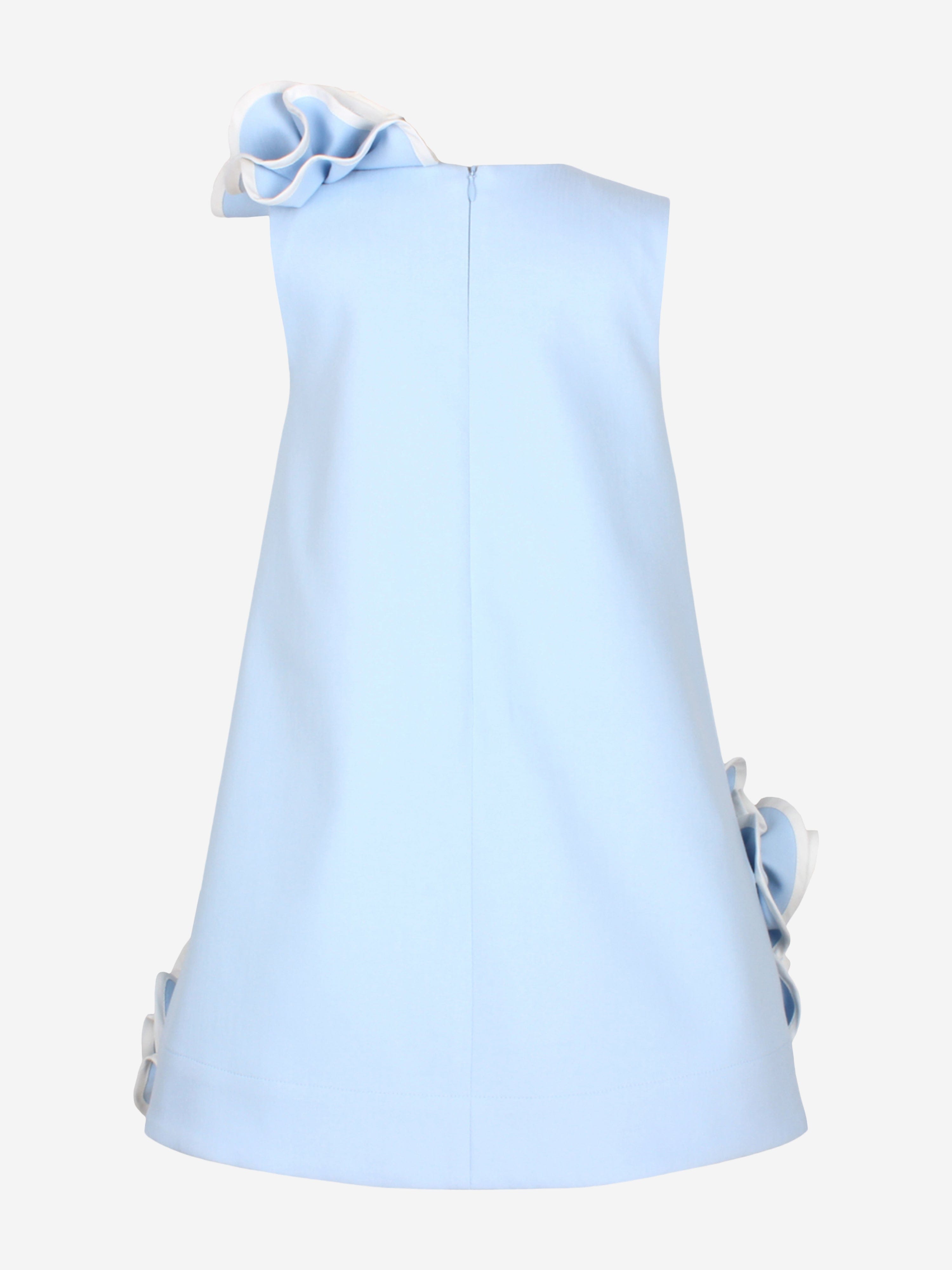 Jessie And James Girls Blossoming Love Dress in Blue