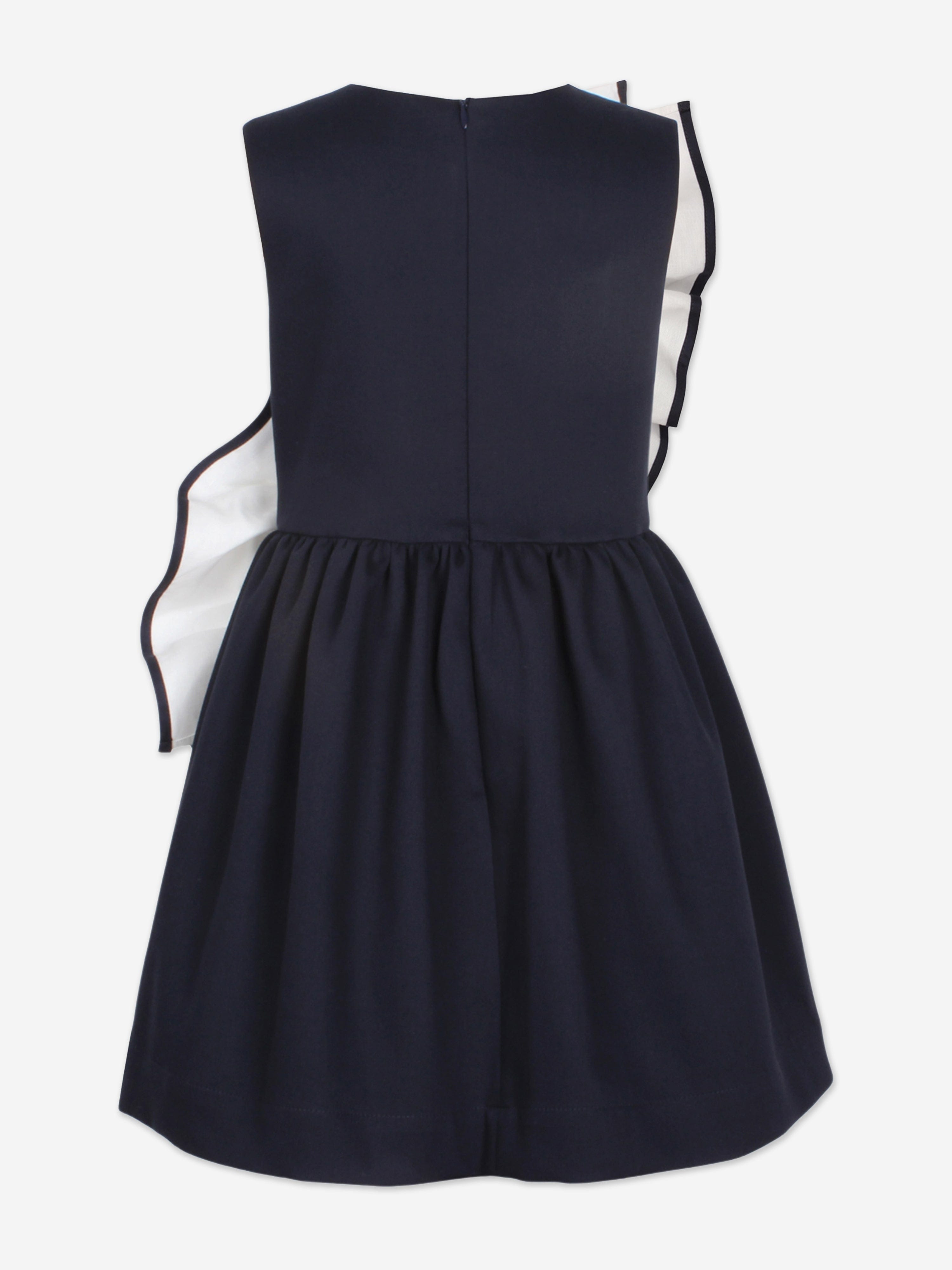 Jessie And James Girls Light Breeze Dress in Navy